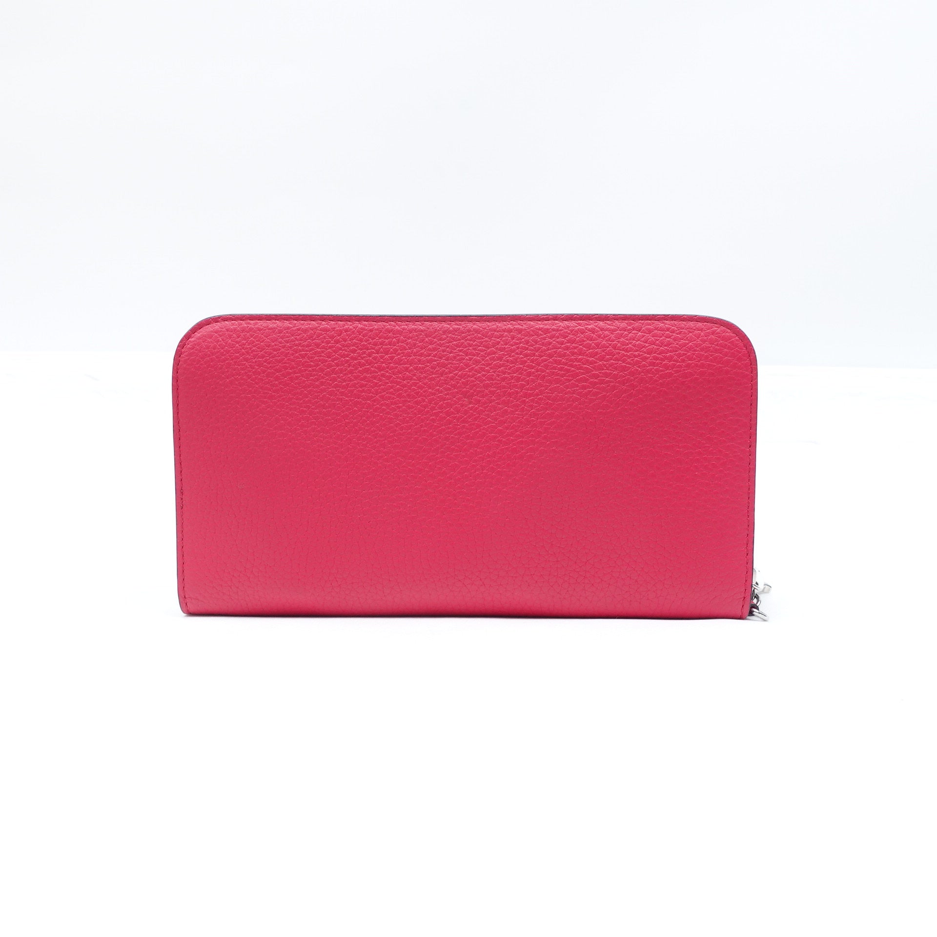 Cartera larga Diorissimo de piel fucsia de segunda mano