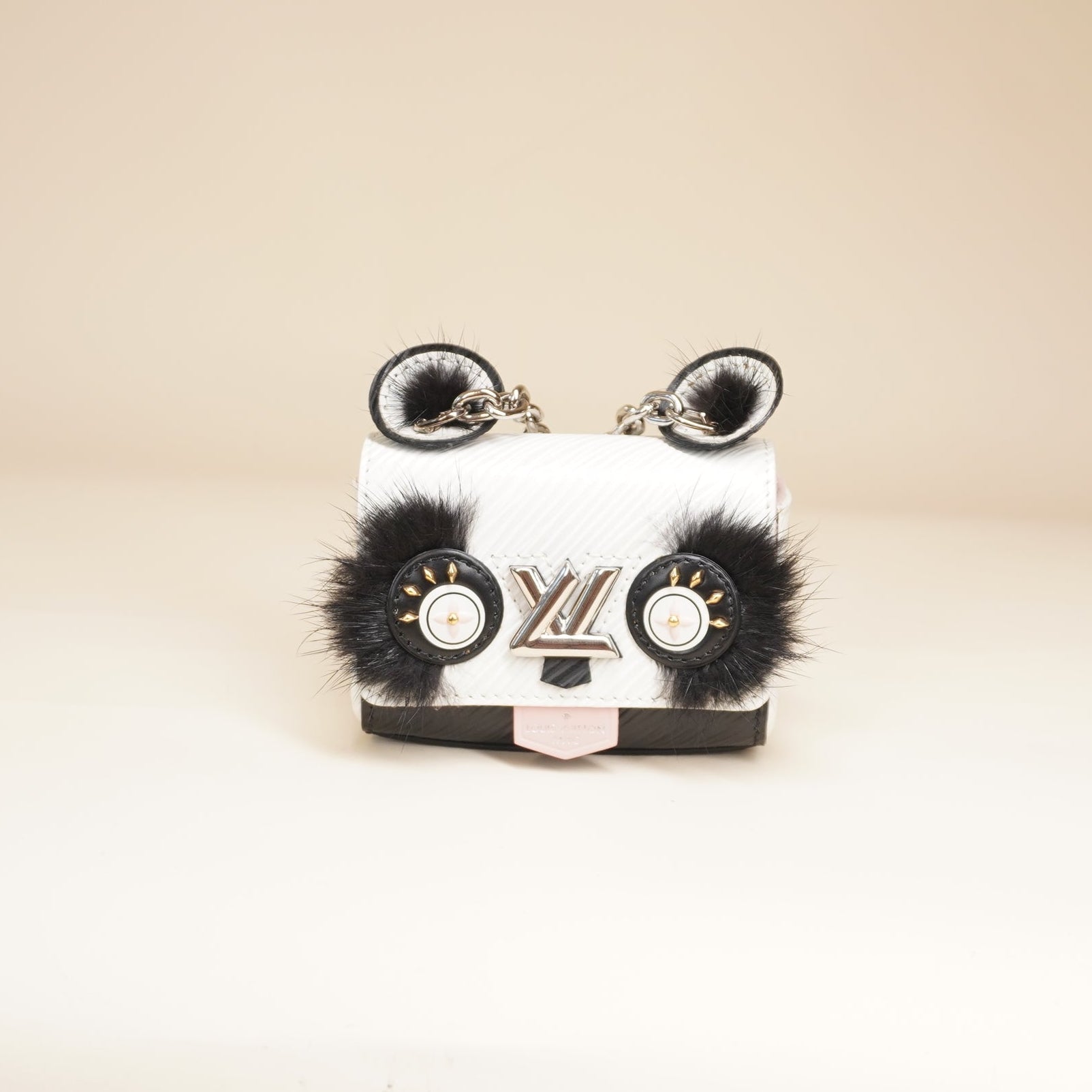 PRE-OWNED LV Twist EPI Bag Charm