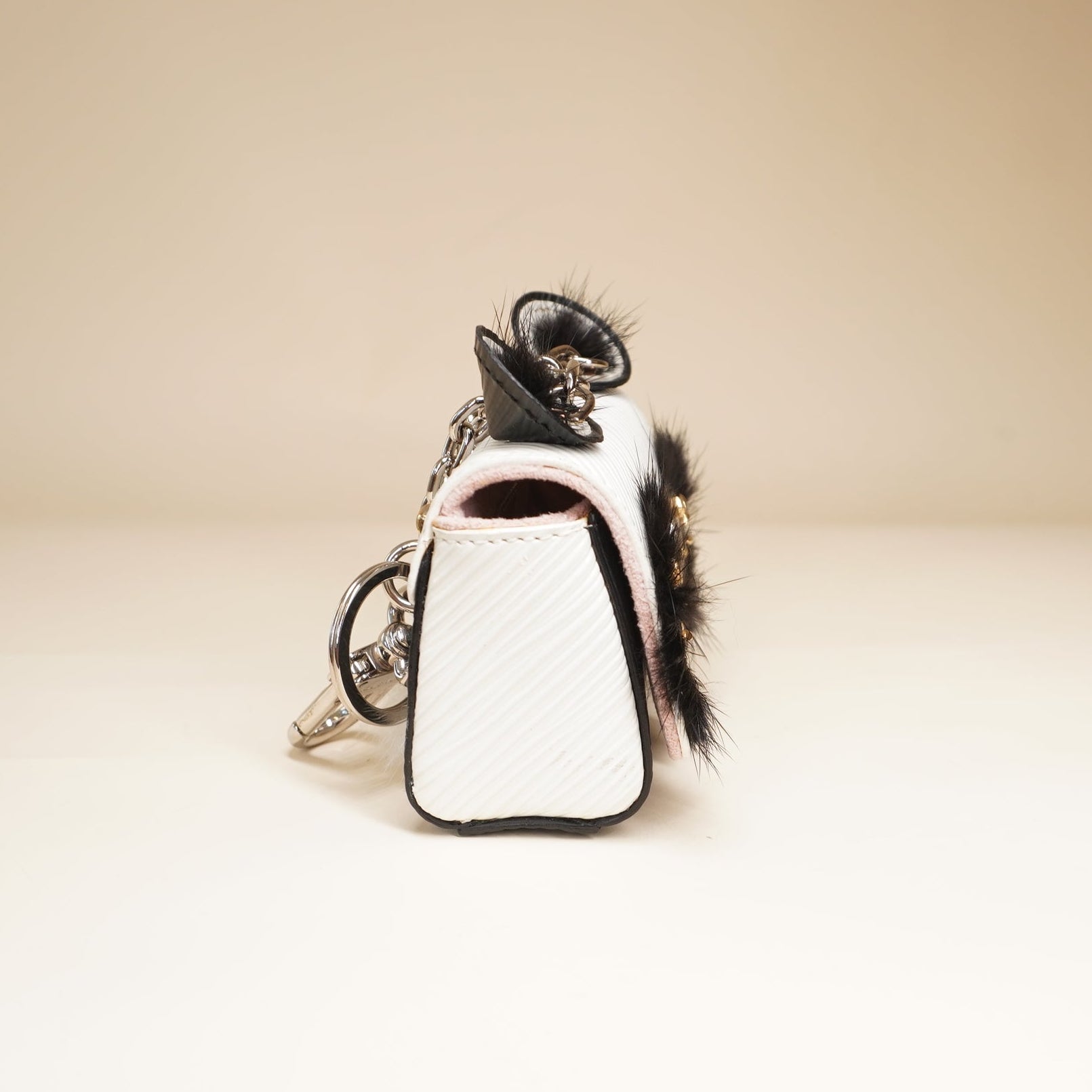 PRE-OWNED LV Twist EPI Bag Charm