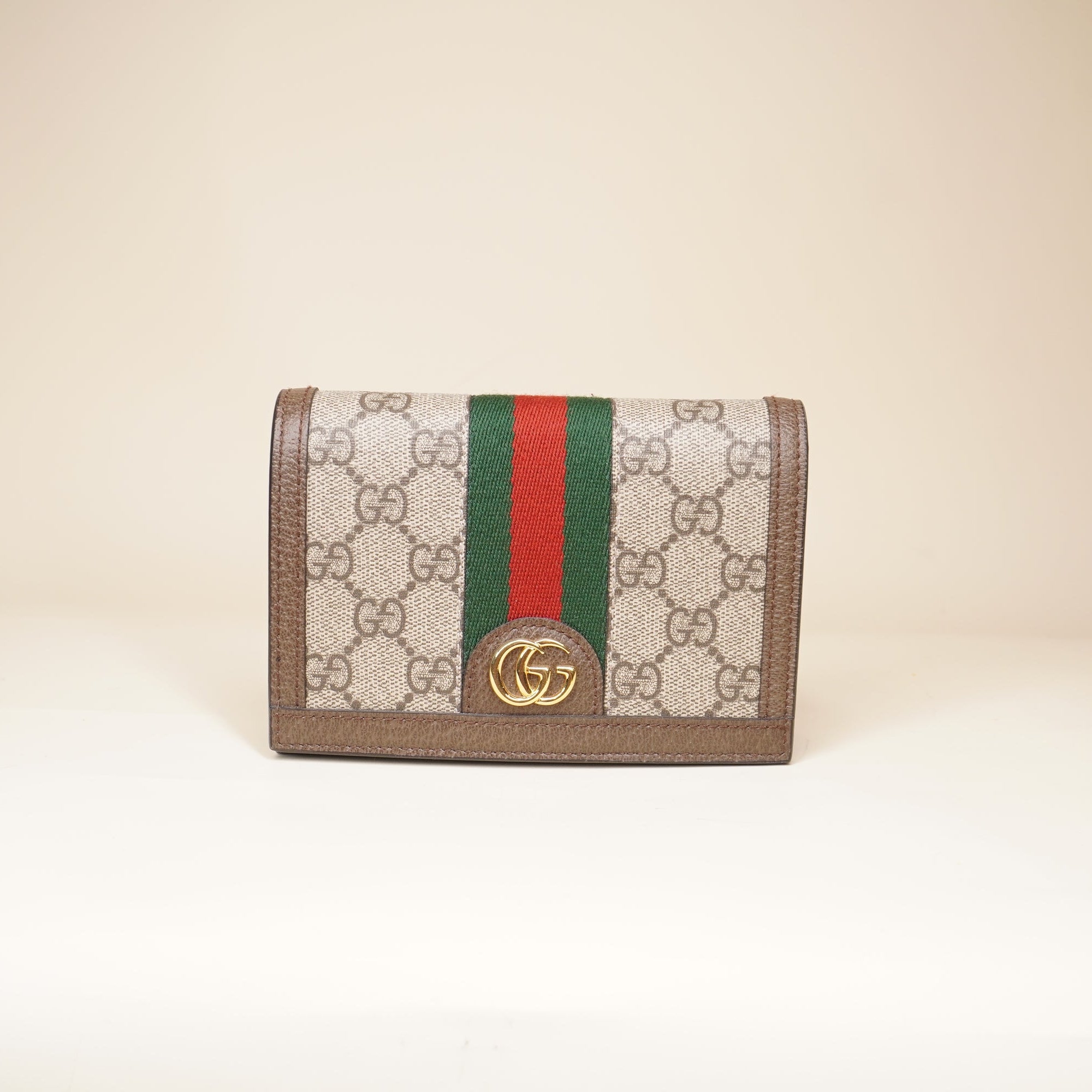 Card Case Double deck of cards with Double GG Supreme beige