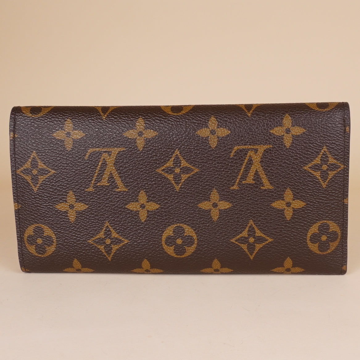 PRE-OWNED LV Fuchsia Monogram Canvas Josephine Wallet