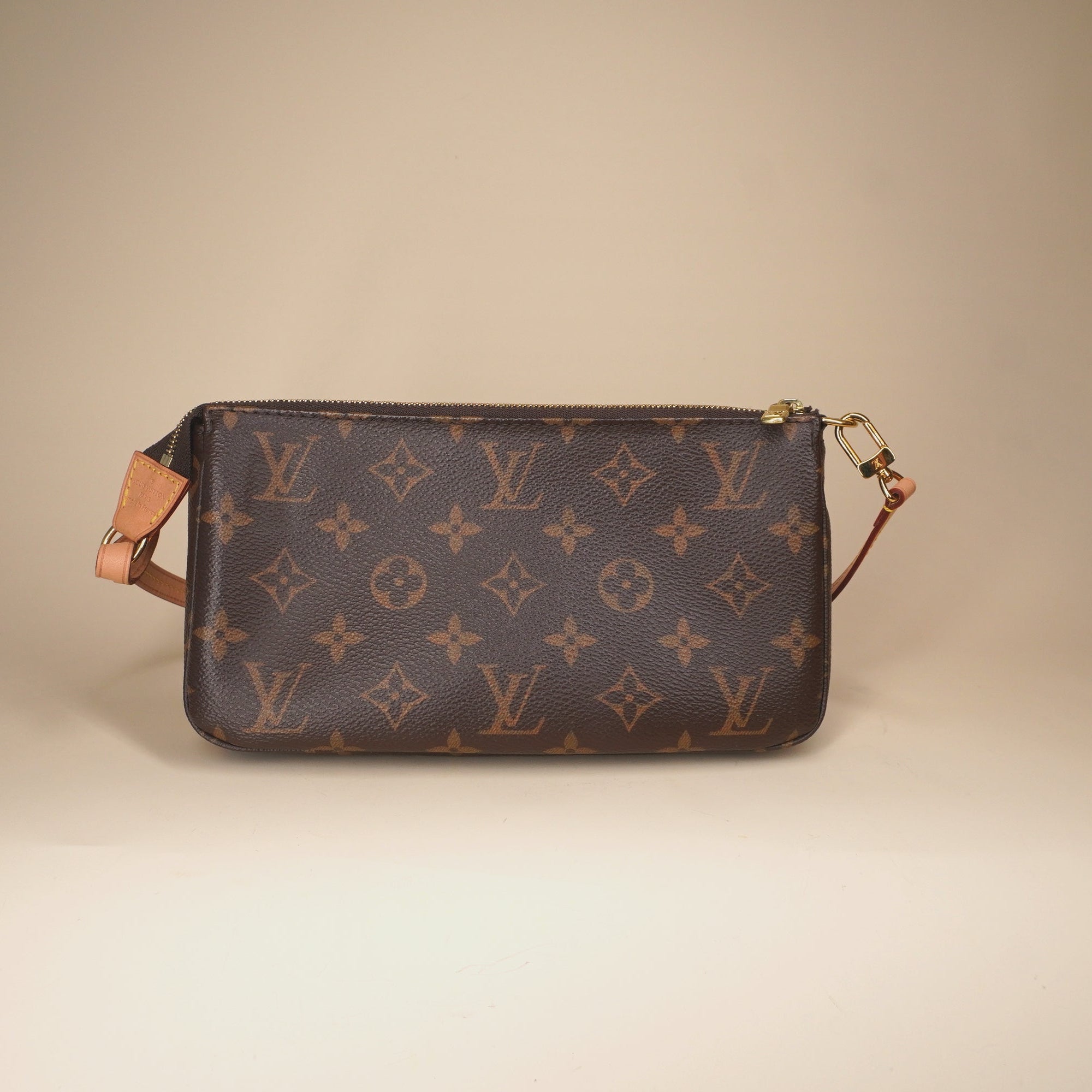 PRE-OWNED LV Monogram Canvas Pochette Accessories NM Shoulder Bag