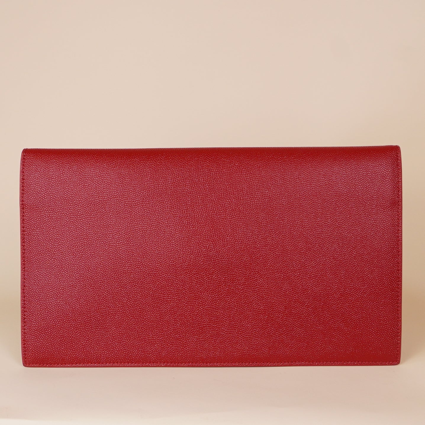 PRE-OWNED Grain de Poudre Leather Uptown Pouch