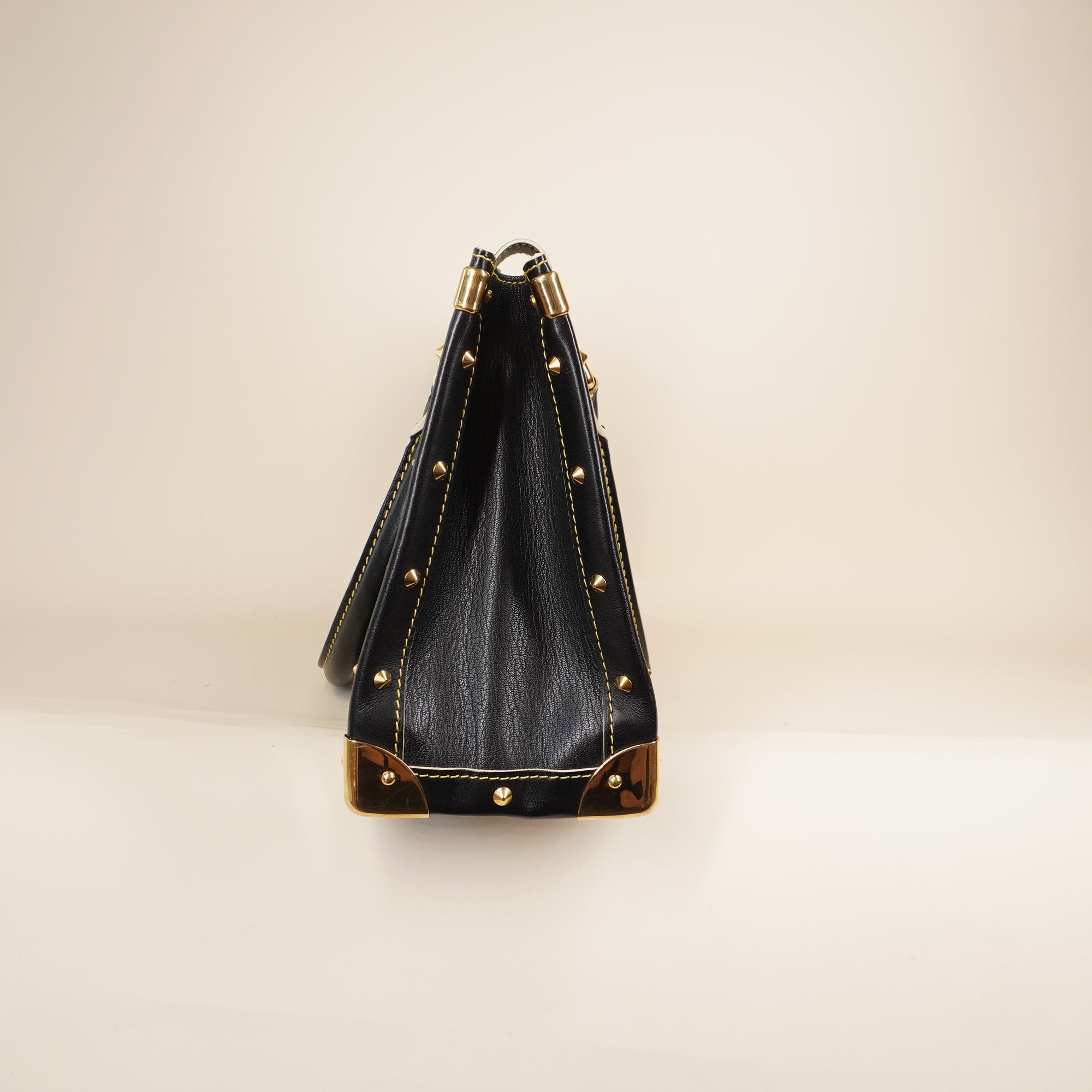 PRE-OWNED LV Black Suhali Le Fabuleux Top Handle Bag