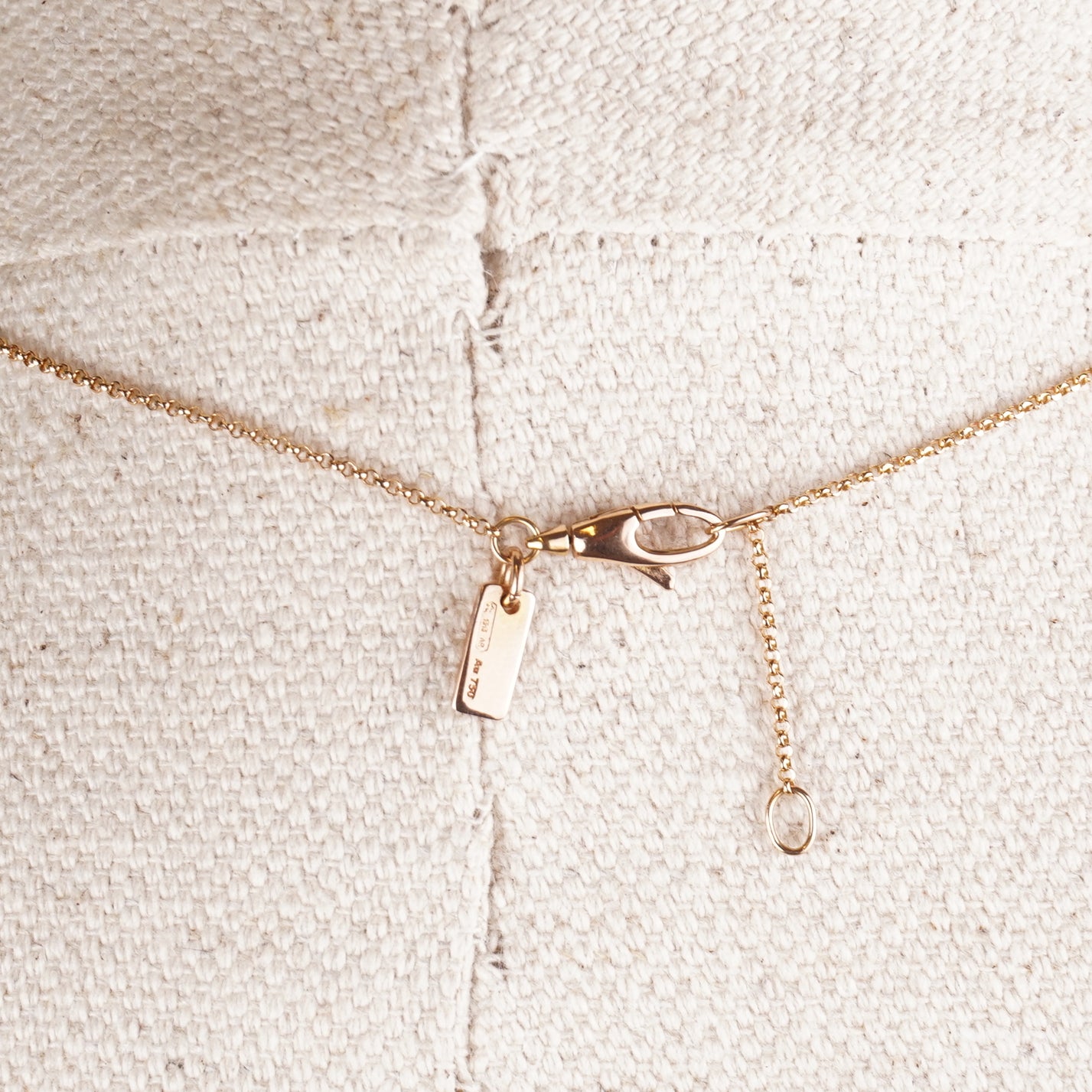 PRE-OWNED GG 18K Yellow Gold Diamantissima Pendant 