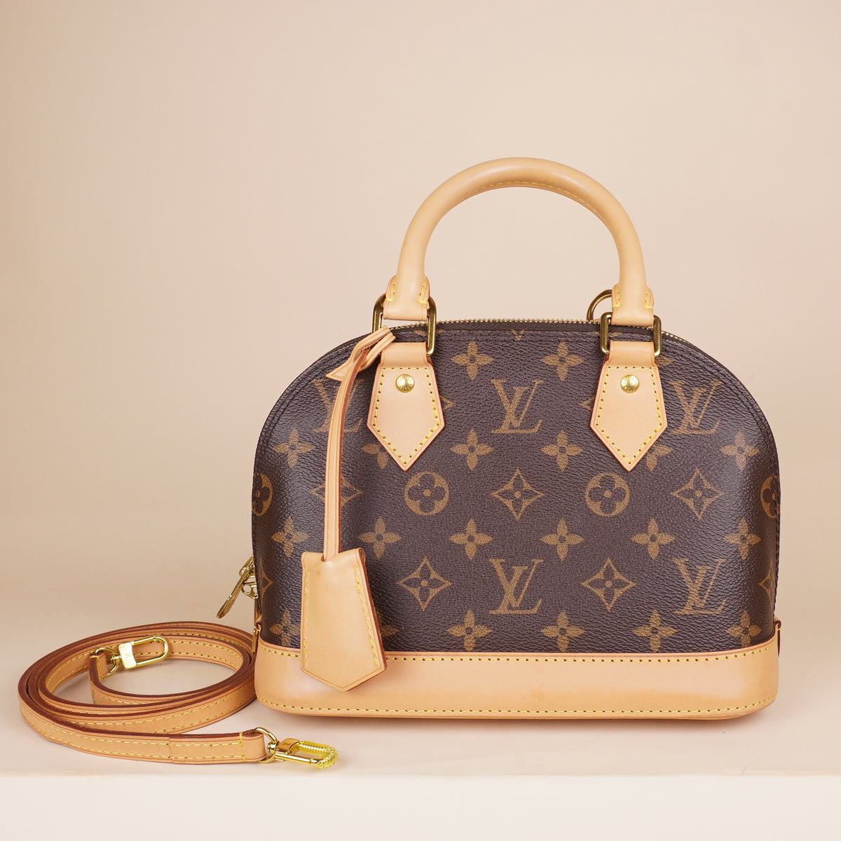 PRE-OWNED LV Monogram Alma BB