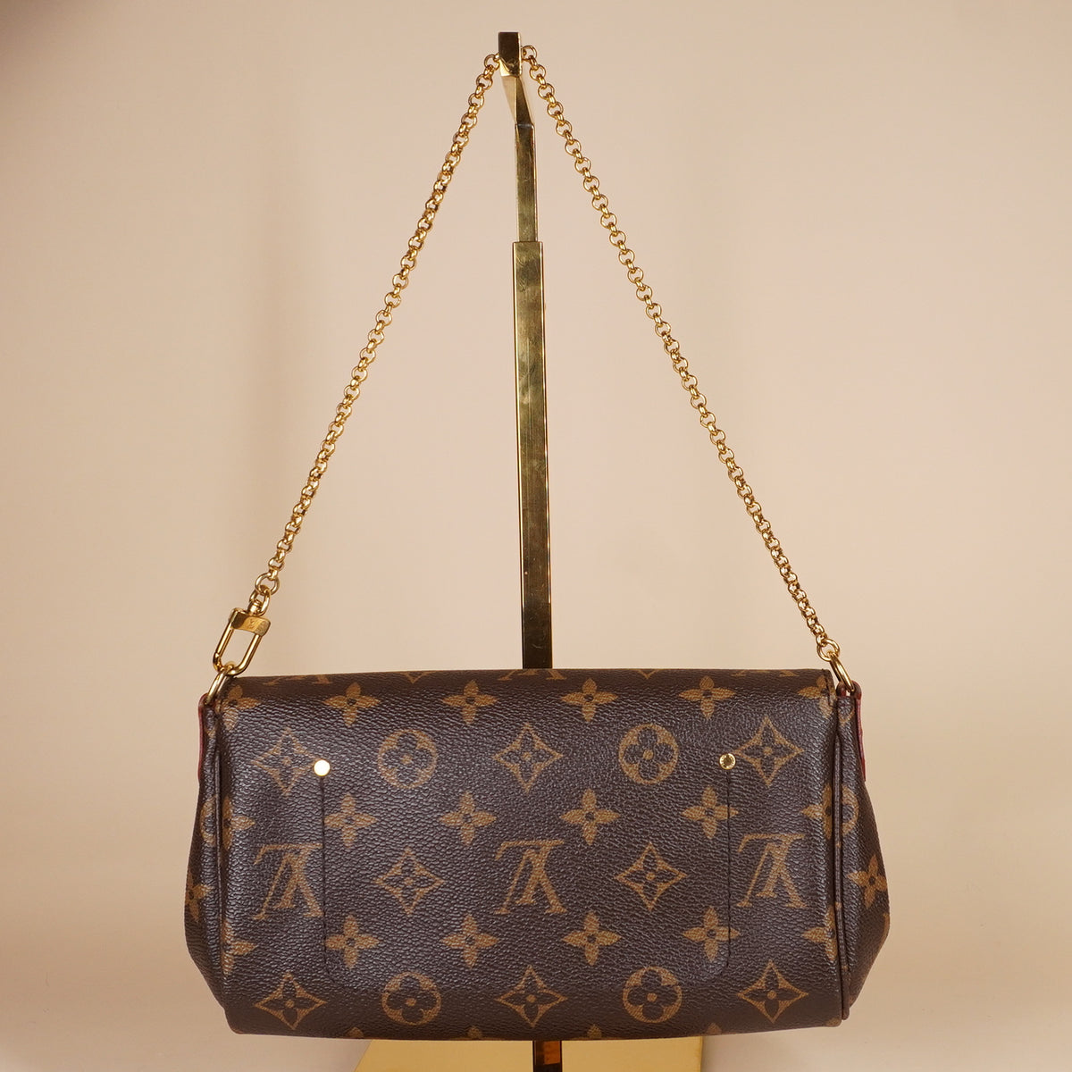 PRE-OWNED LV Monogram Canvas Favorite PM Bag