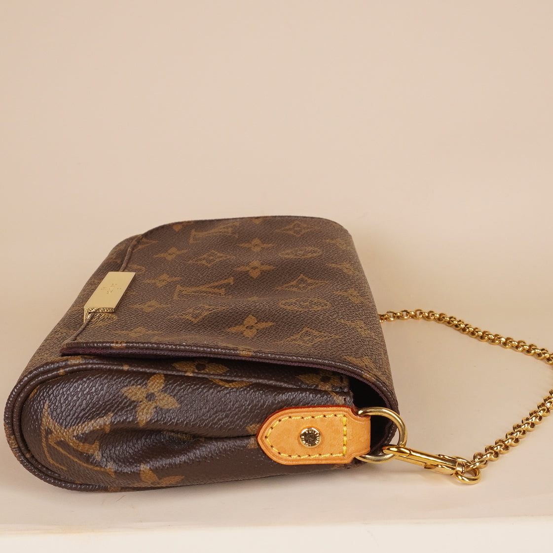 PRE-OWNED LV Monogram Canvas Favorite PM Bag