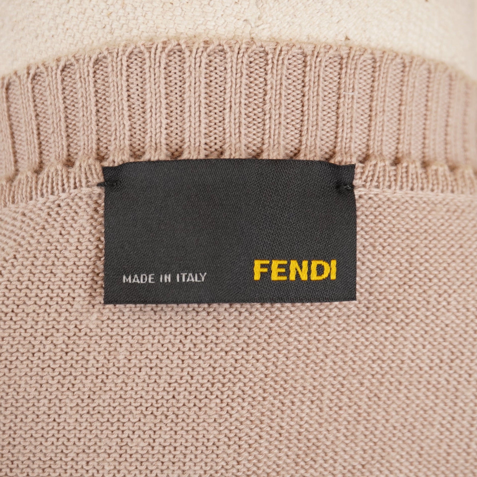 PRE-OWNED Beige Floral Applique Detail Short Sleeve Cropped Cardigan M