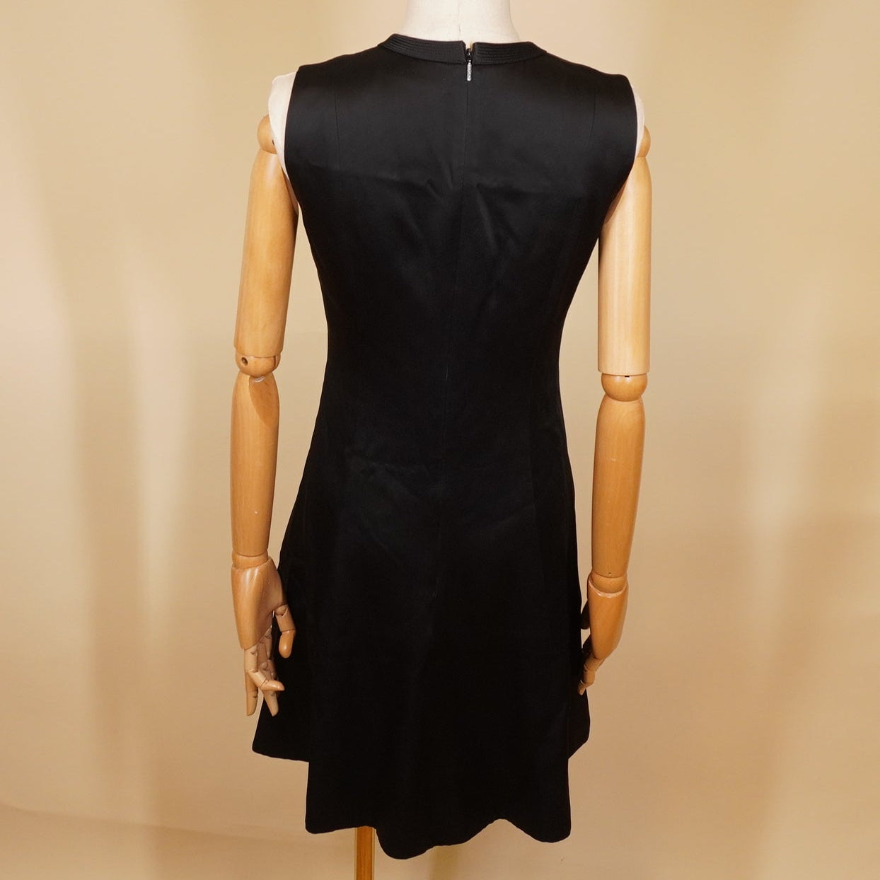 PRE-OWNED Safety Pin mini dress in black XS