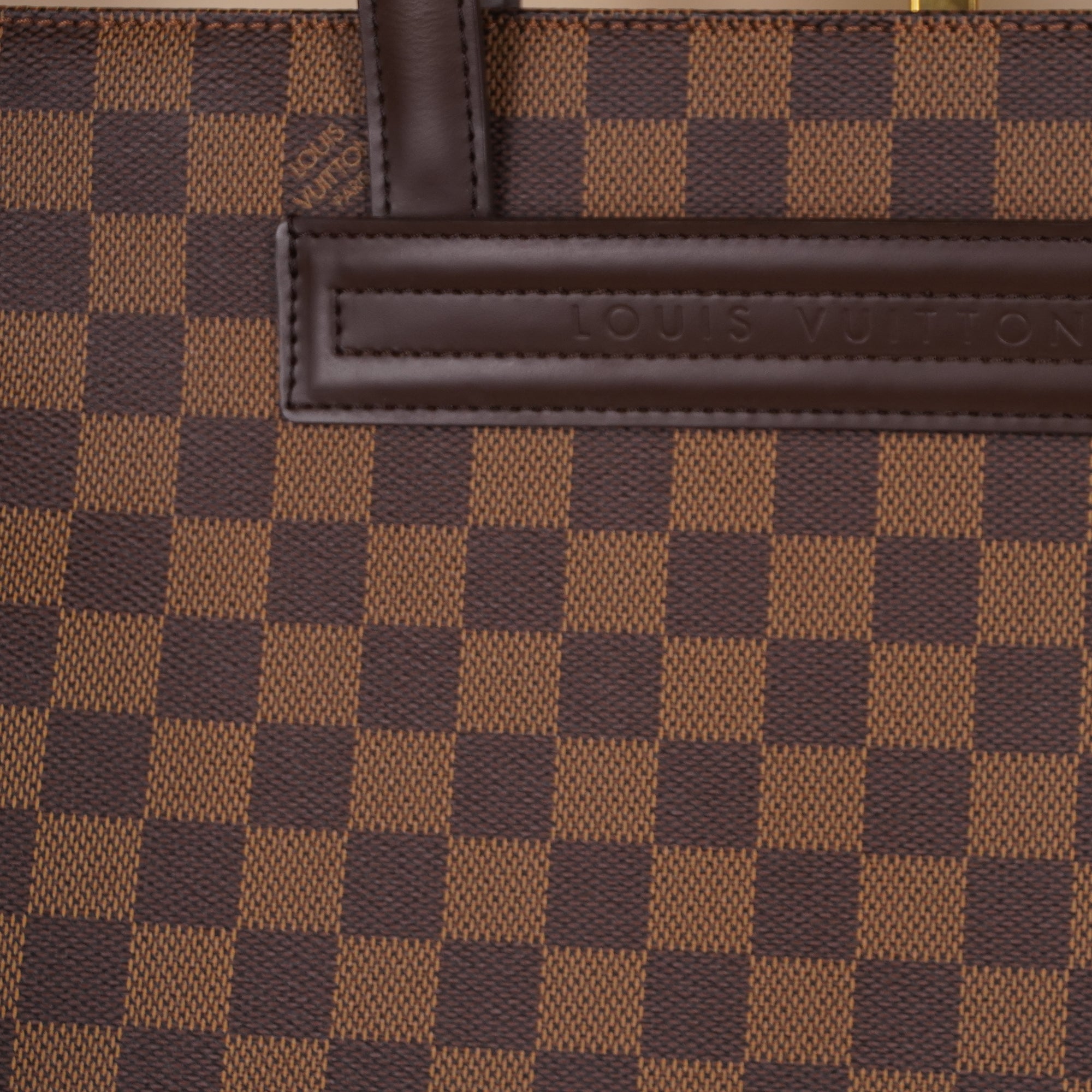 PRE-OWNED LV Damier Ebene Parioli PM