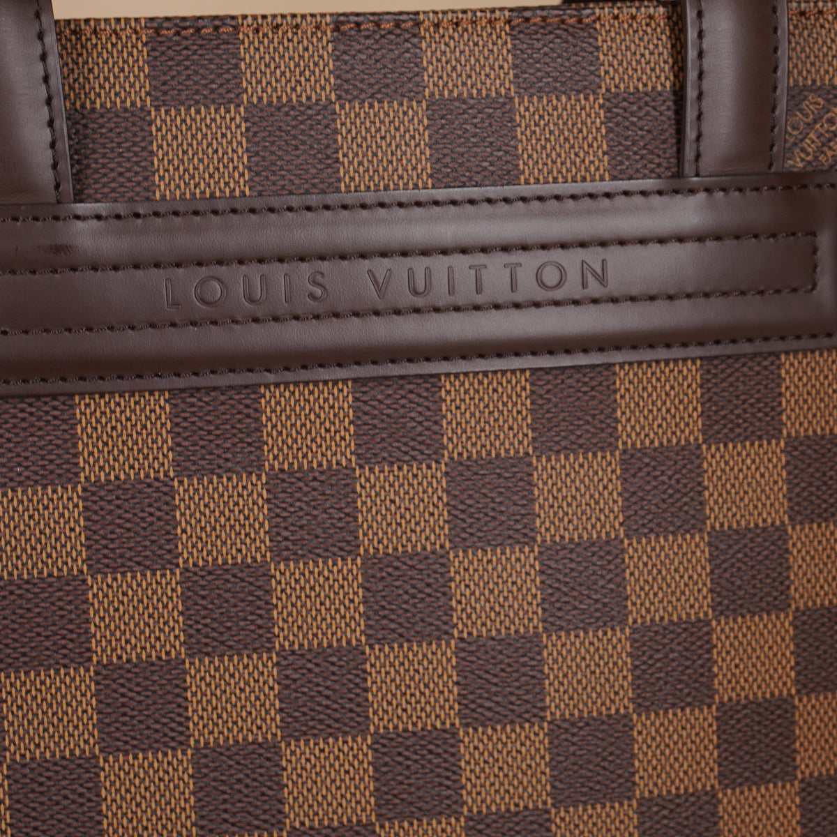 PRE-OWNED LV Damier Ebene Parioli PM