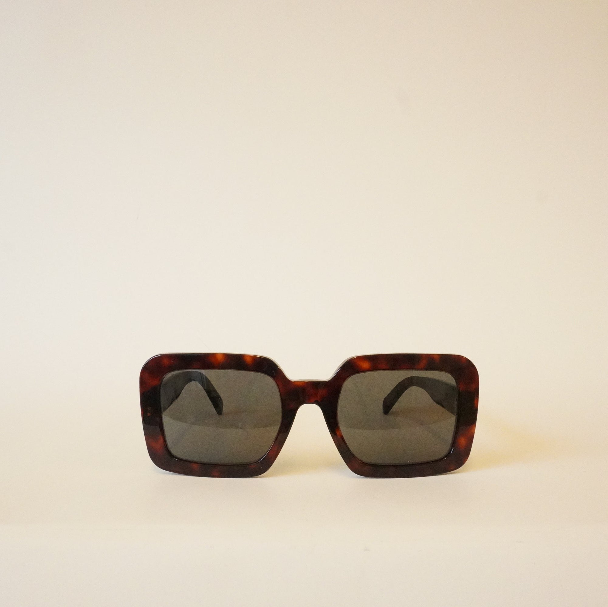 Gafas de sol Triomphe de acetato color tortuga de segunda mano