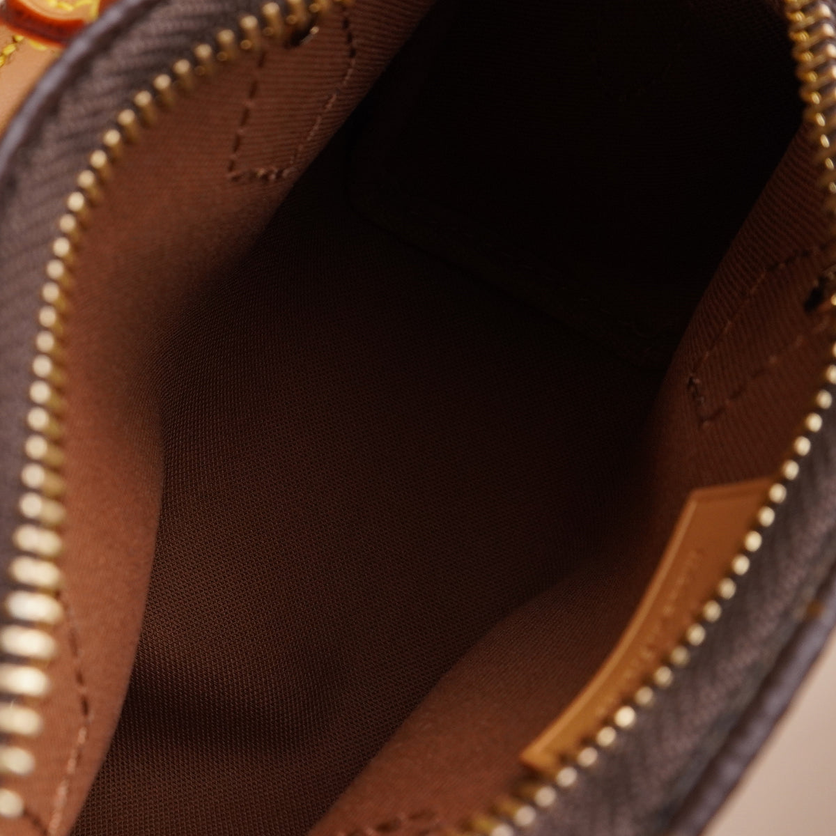 PRE-OWNED LV Monogram Nano Speedy Bandouliere