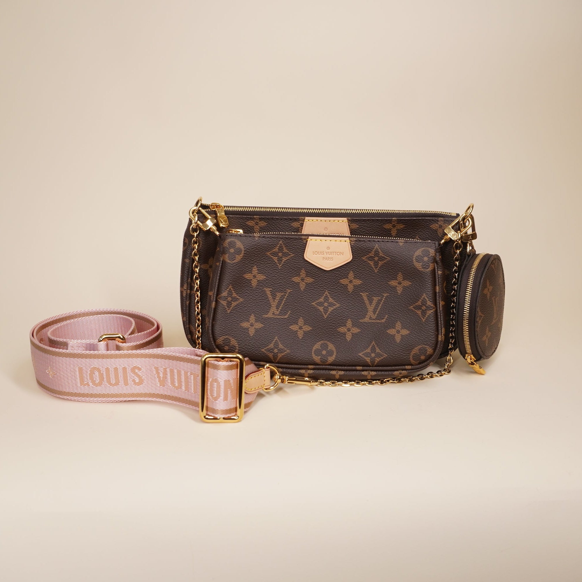 PRE-OWNED  LV Monogram Multi Pochette Accessoires Shoulder Bag