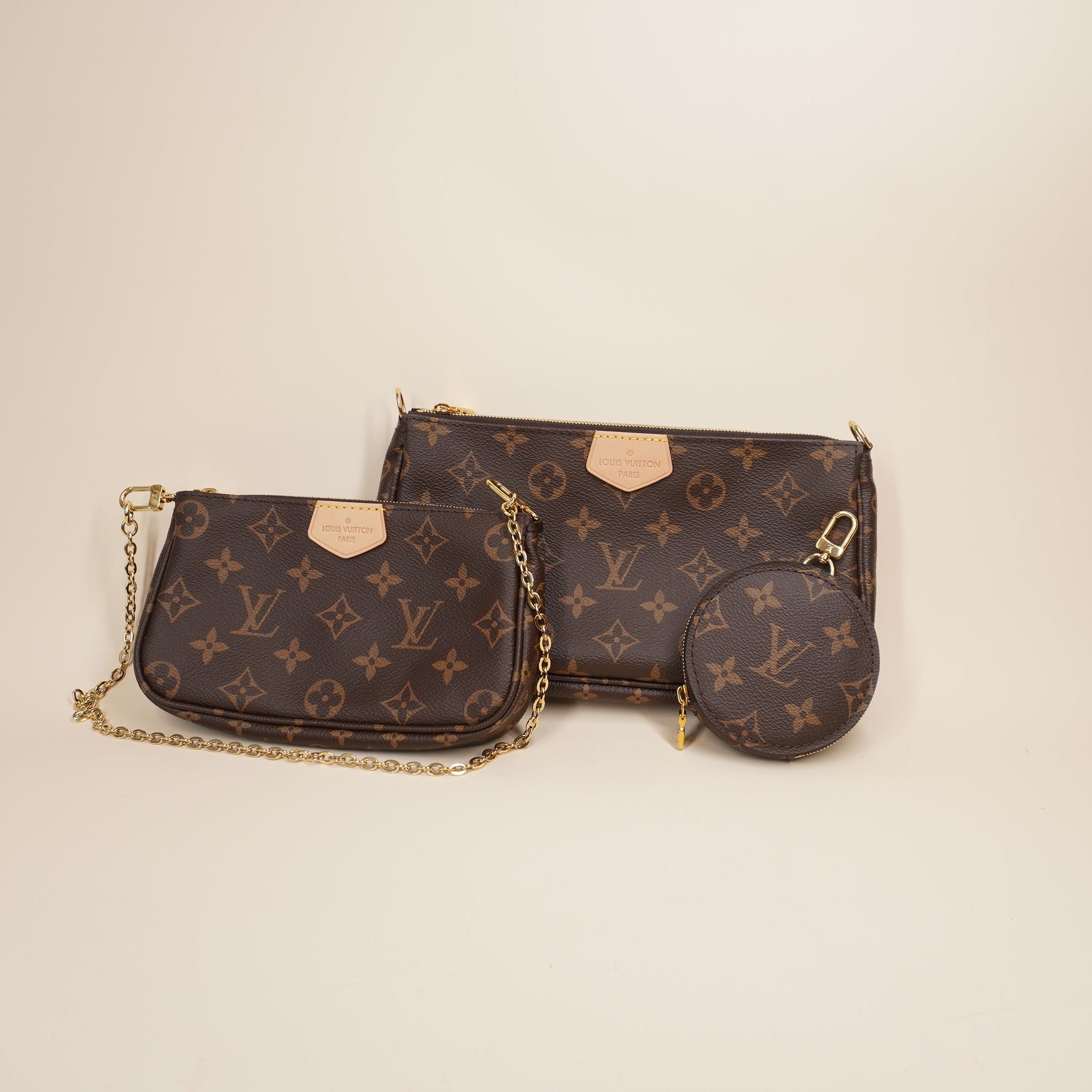 PRE-OWNED  LV Monogram Multi Pochette Accessoires Shoulder Bag