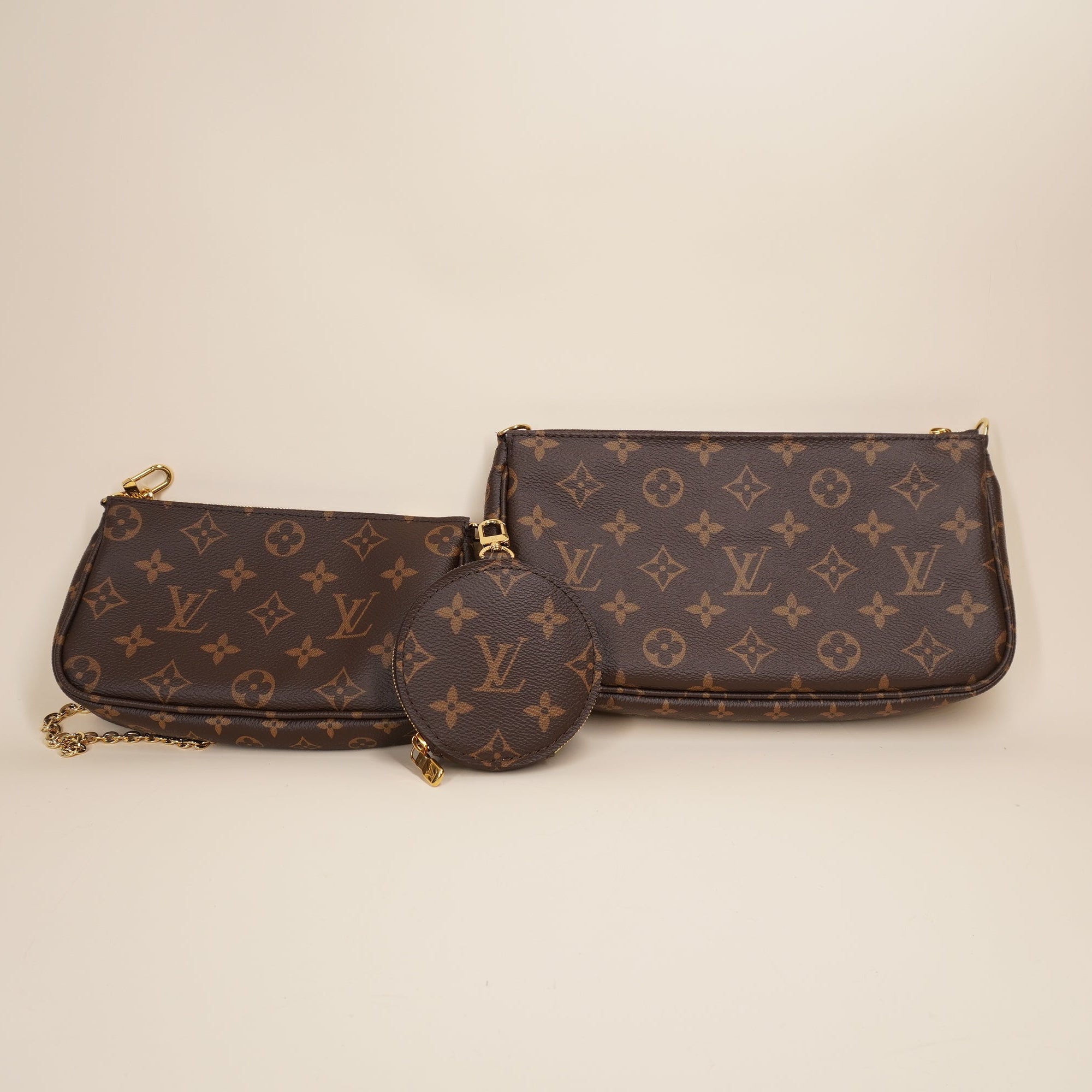 PRE-OWNED  LV Monogram Multi Pochette Accessoires Shoulder Bag