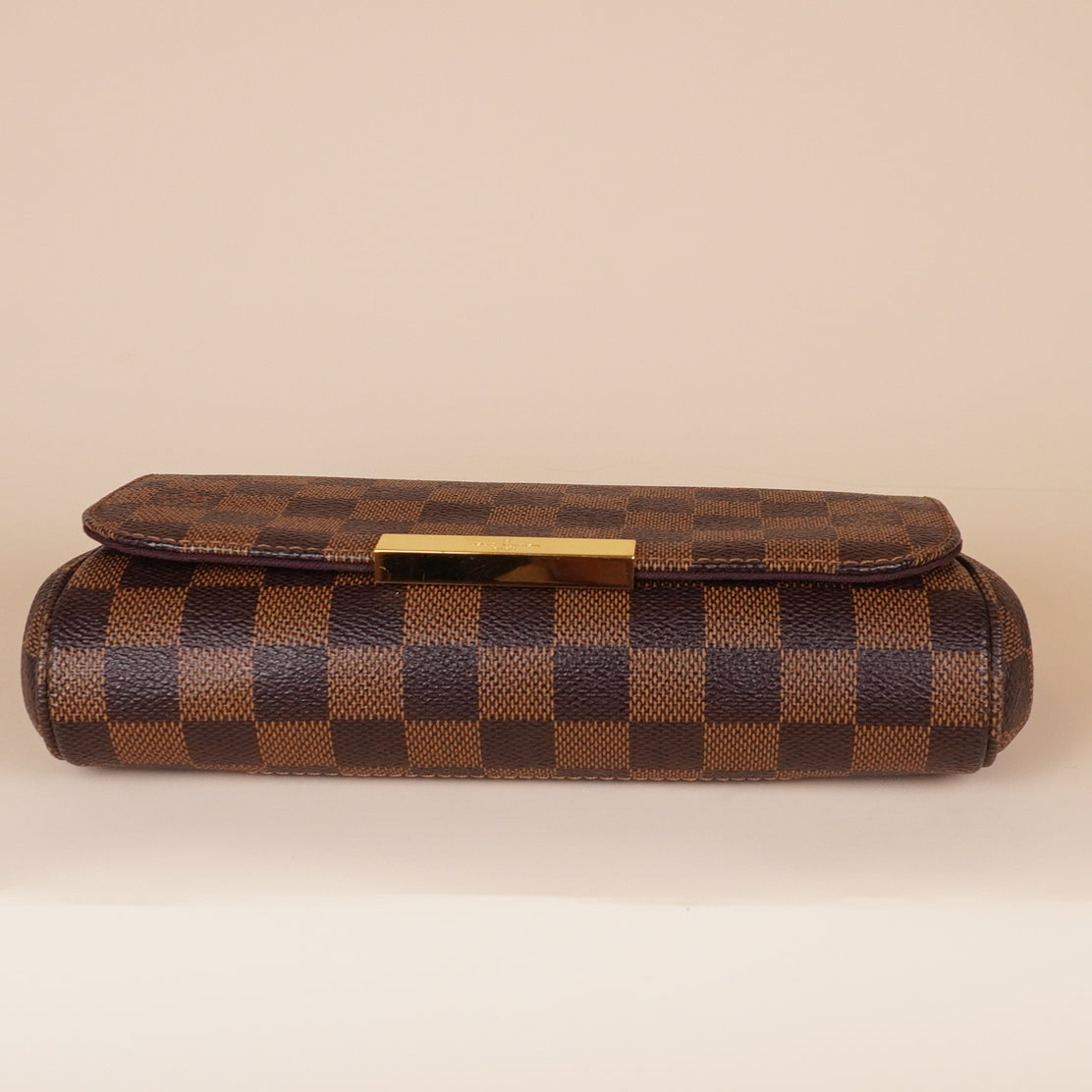 PRE-OWNED LV Damier Ebene Favorite Bag