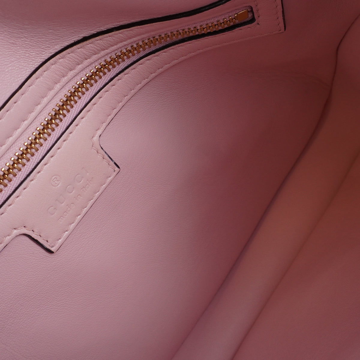 PRE-OWNED GG Pink Python Jackie Medium
