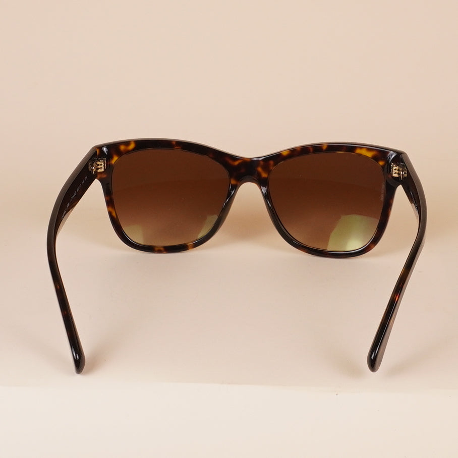 PRE-OWNED Interlocking CC Logo Square Sunglasses