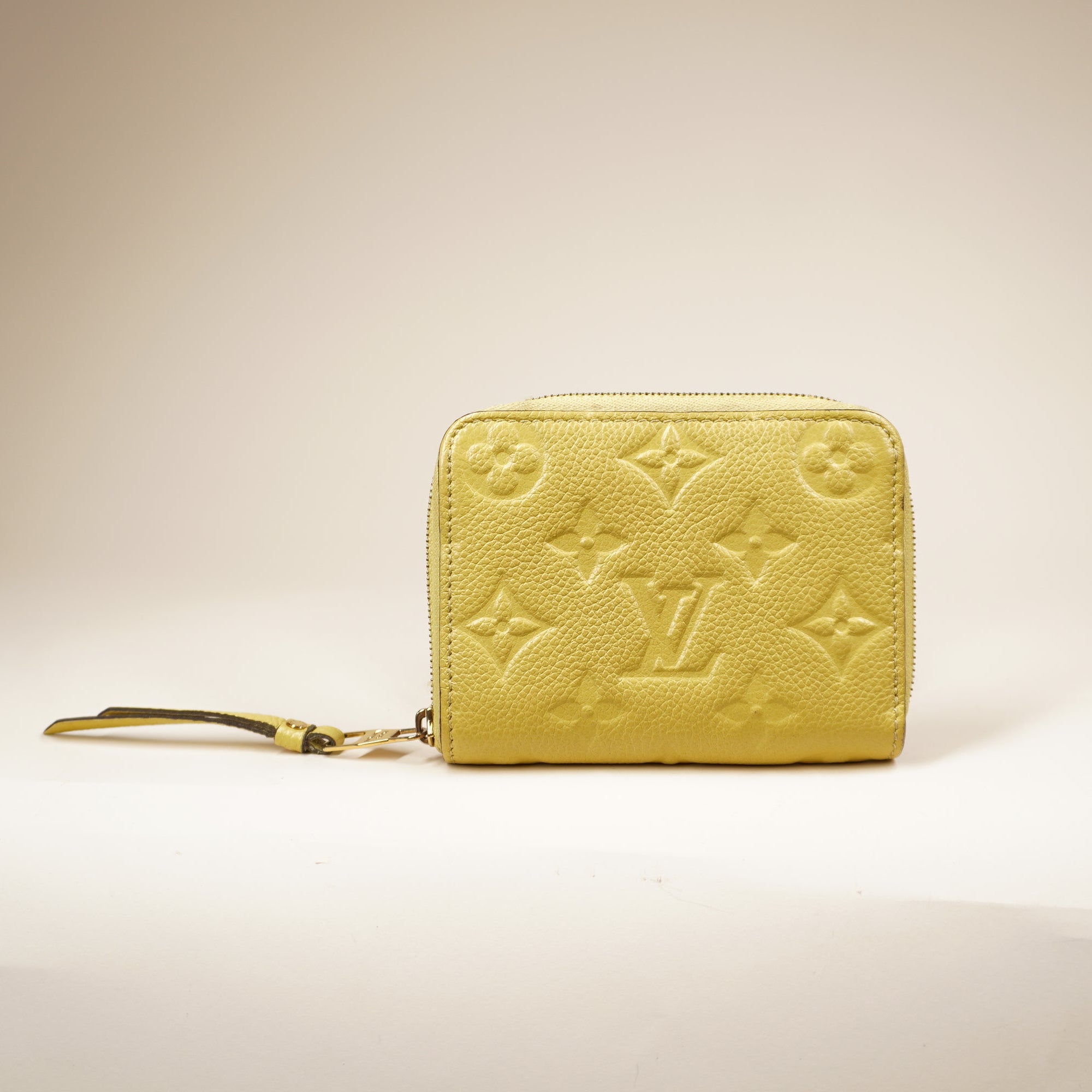 PRE-OWNED LV Empreinte Zippy Coin Purse Citrine