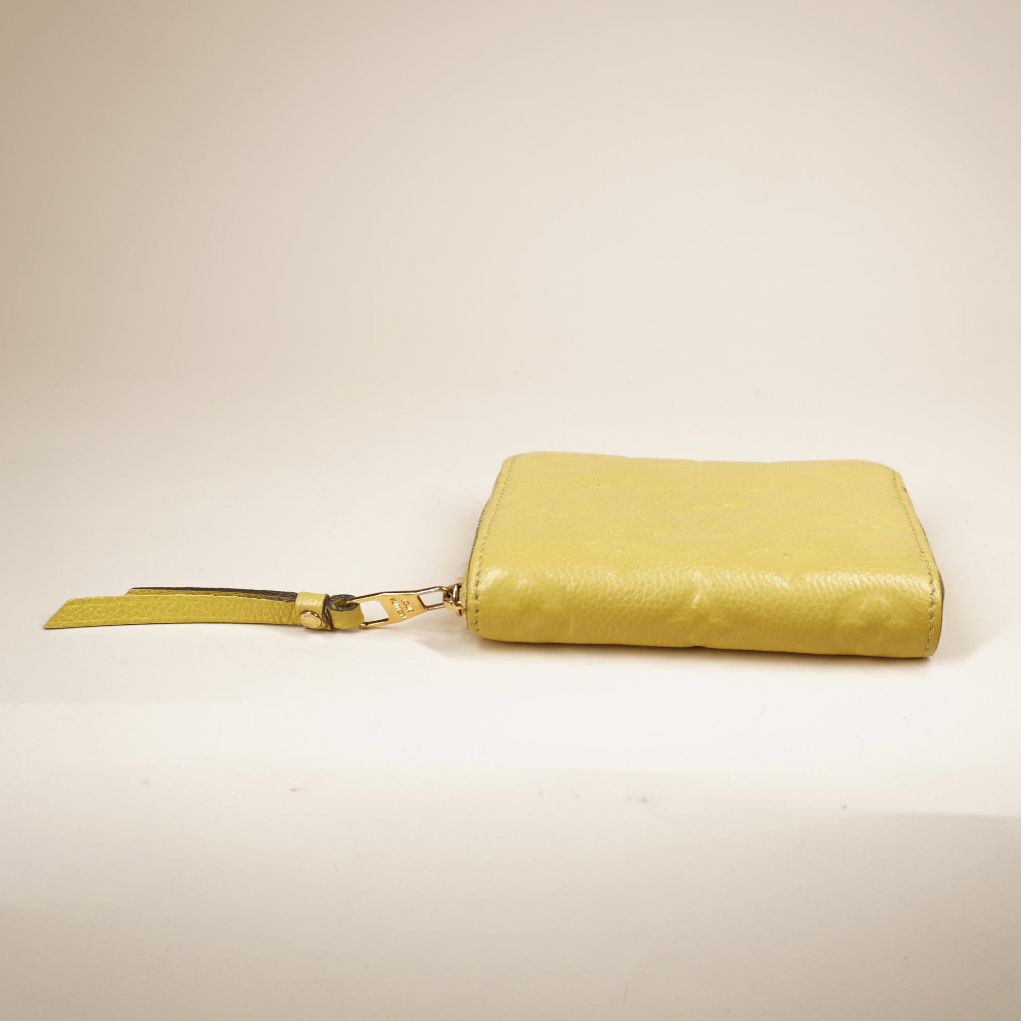 PRE-OWNED LV Empreinte Zippy Coin Purse Citrine