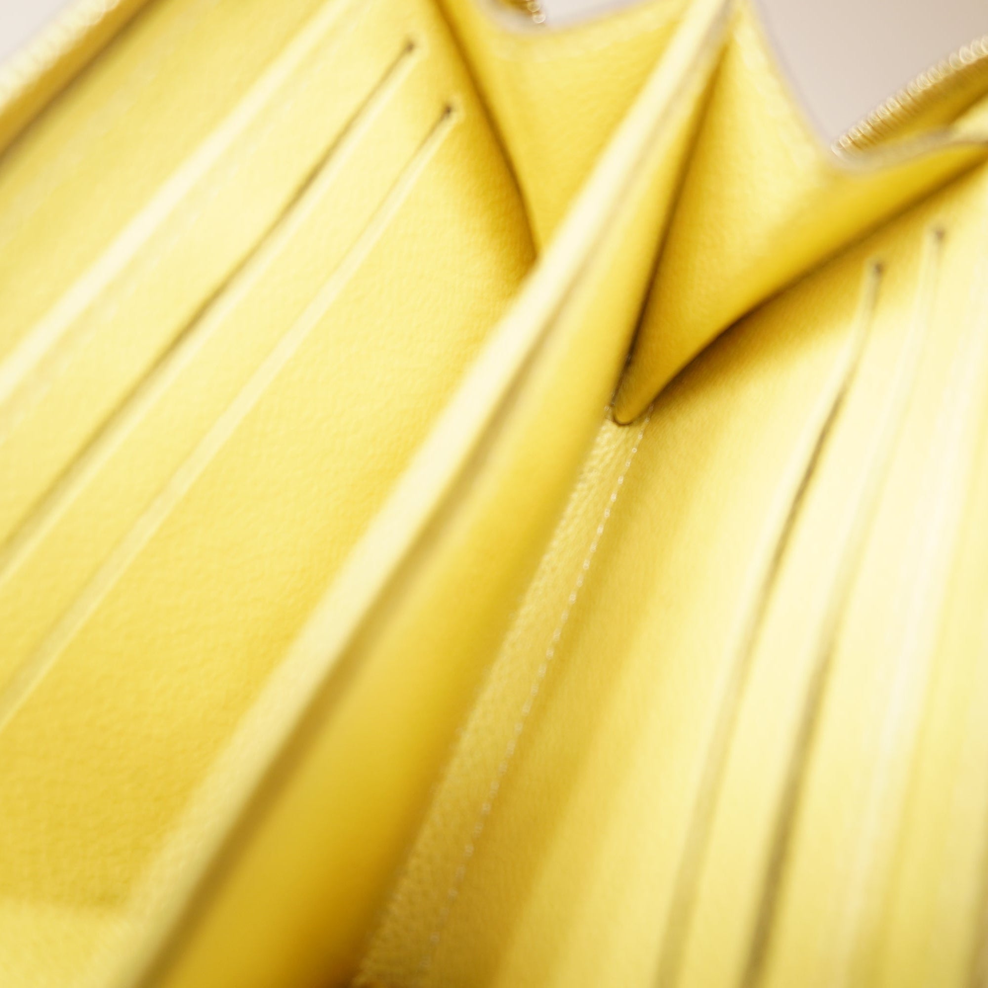 PRE-OWNED LV Empreinte Zippy Coin Purse Citrine