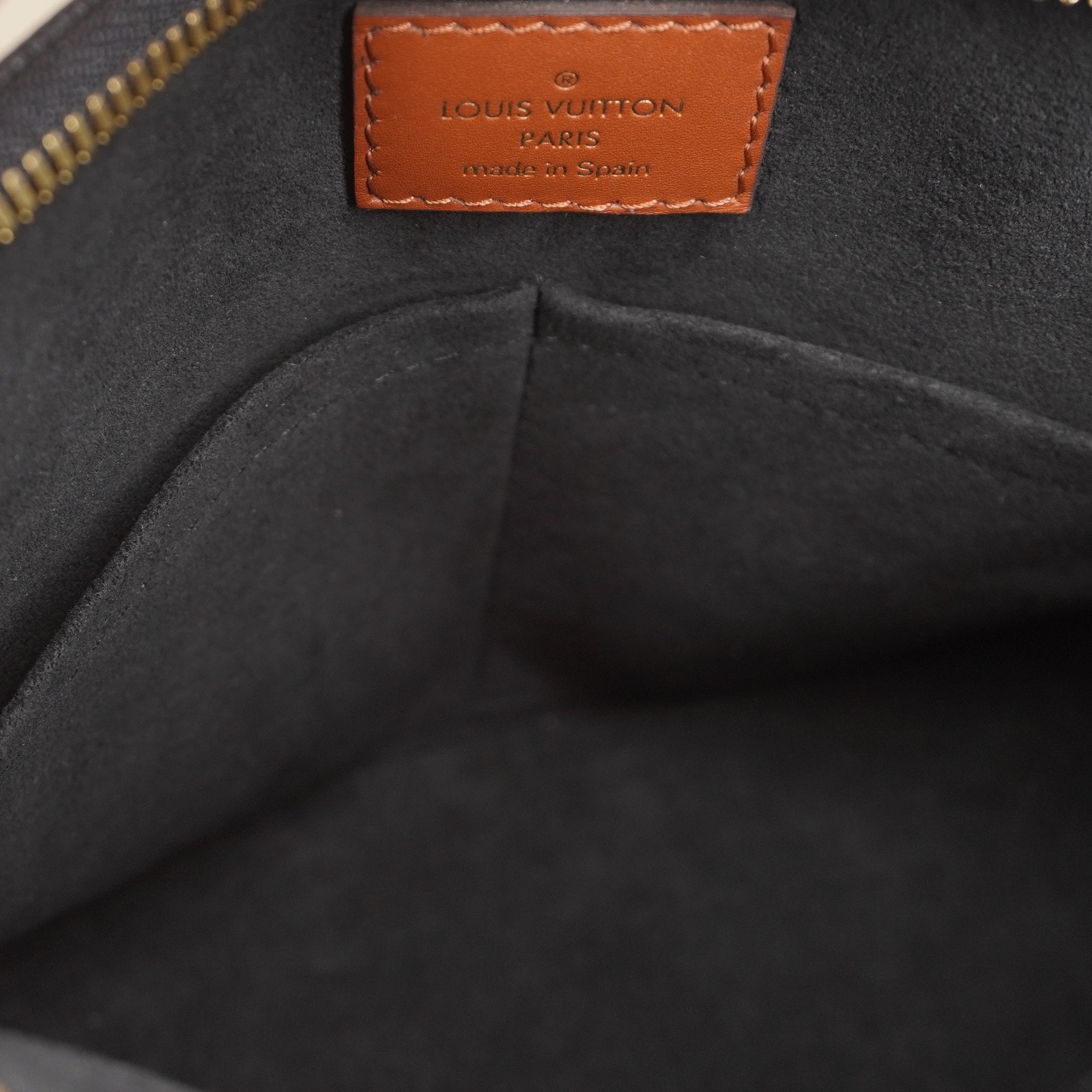 LV Monogram Canvas BB V Tote Shoulder Bag