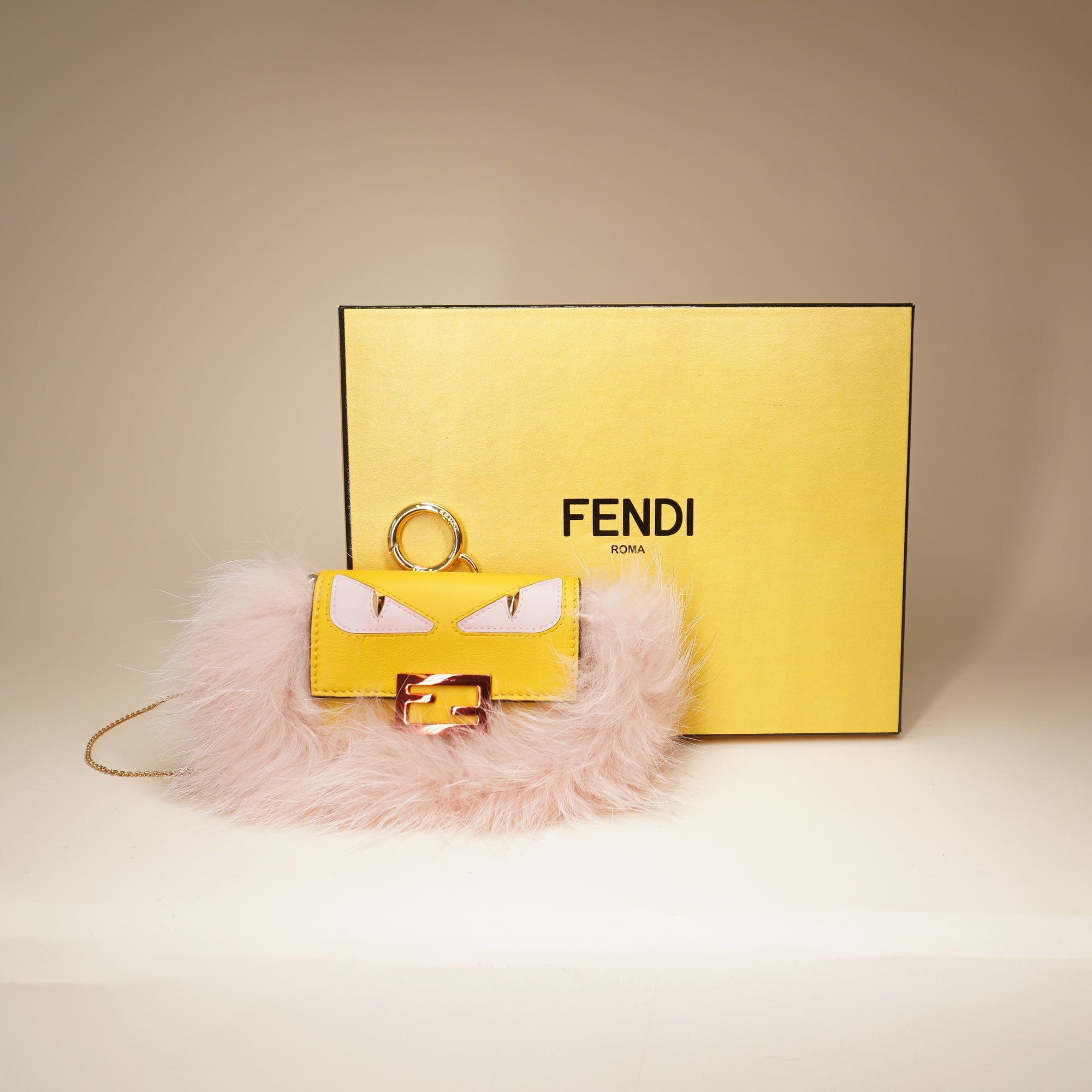 FF Baguette Little Monster Eyes Bag Charm