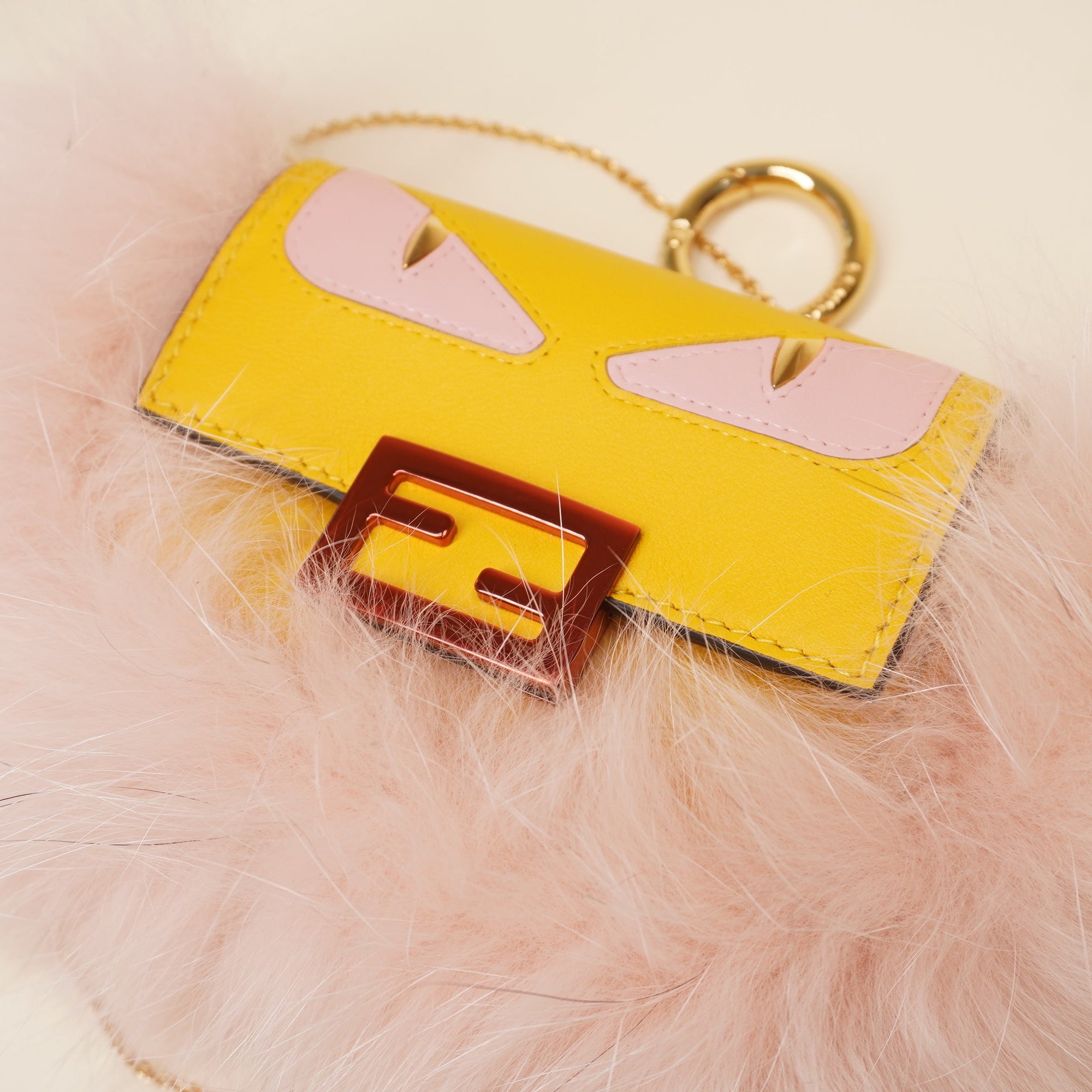 FF Baguette Little Monster Eyes Bag Charm