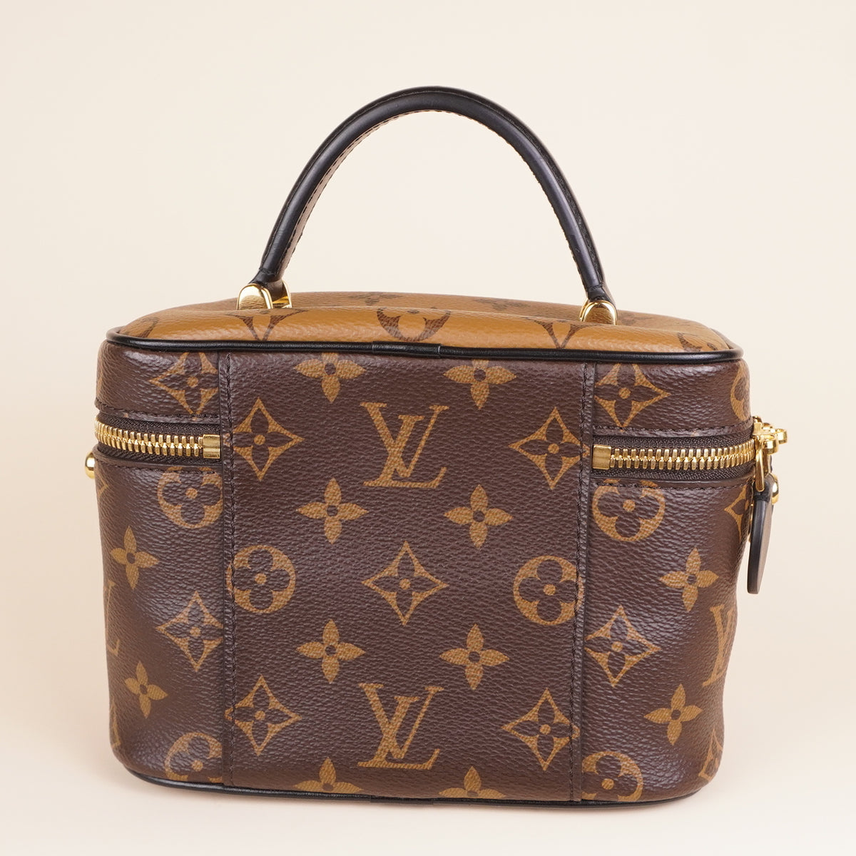 PRE-OWNED LV Monogram Reverse Canvas Vanity PM Bag