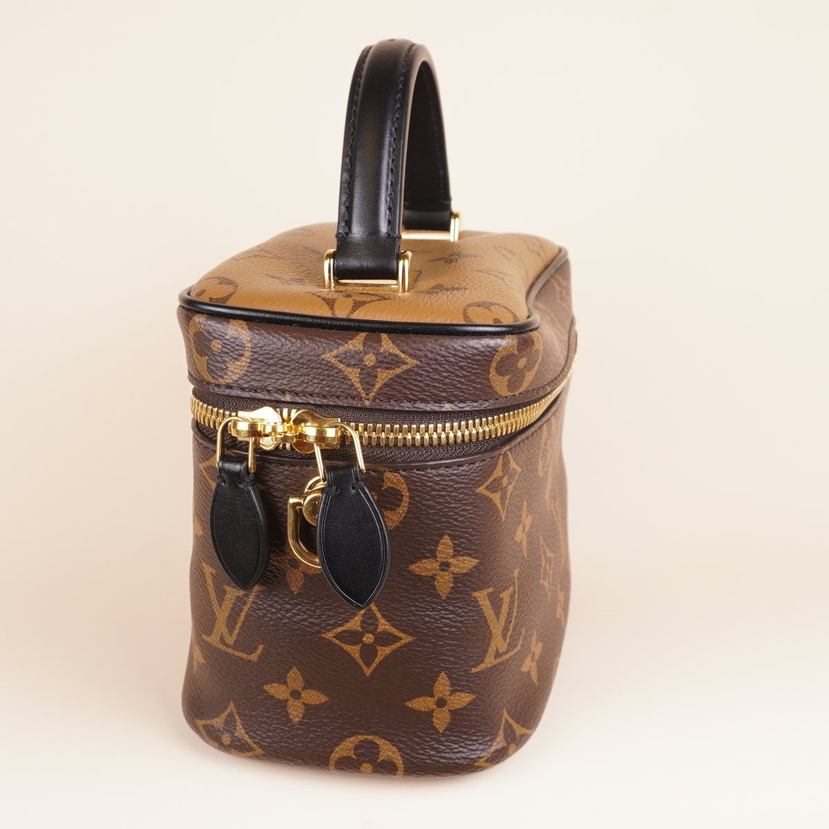 PRE-OWNED LV Monogram Reverse Canvas Vanity PM Bag