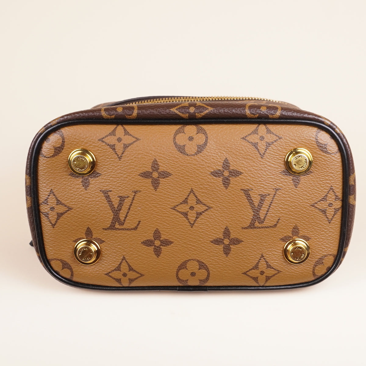 PRE-OWNED LV Monogram Reverse Canvas Vanity PM Bag