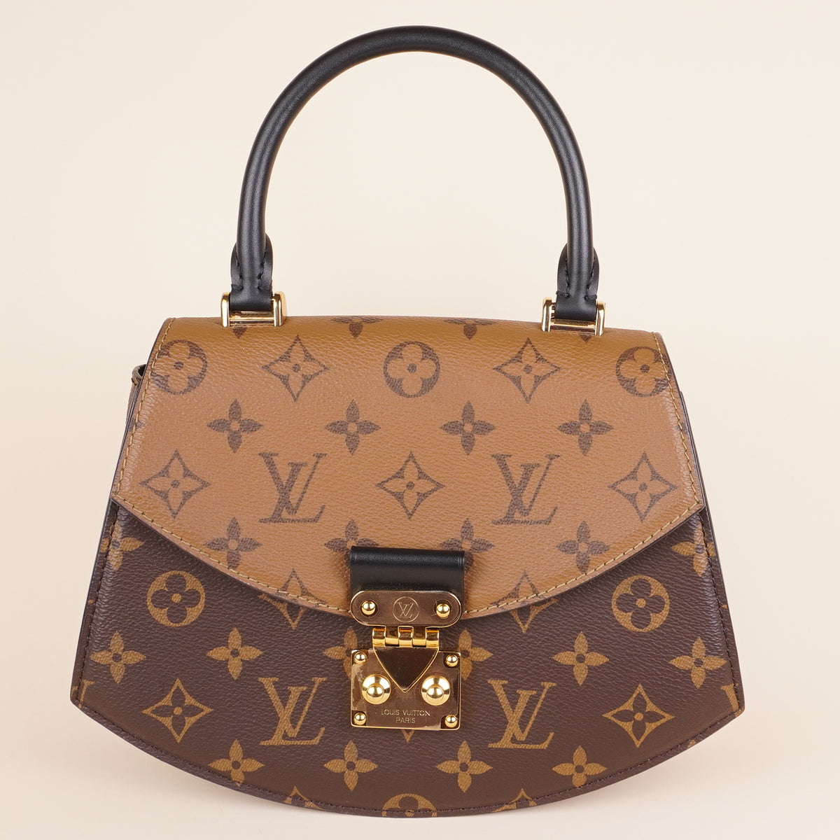 PRE-OWNED LV Reverse Monogram Tilsitt