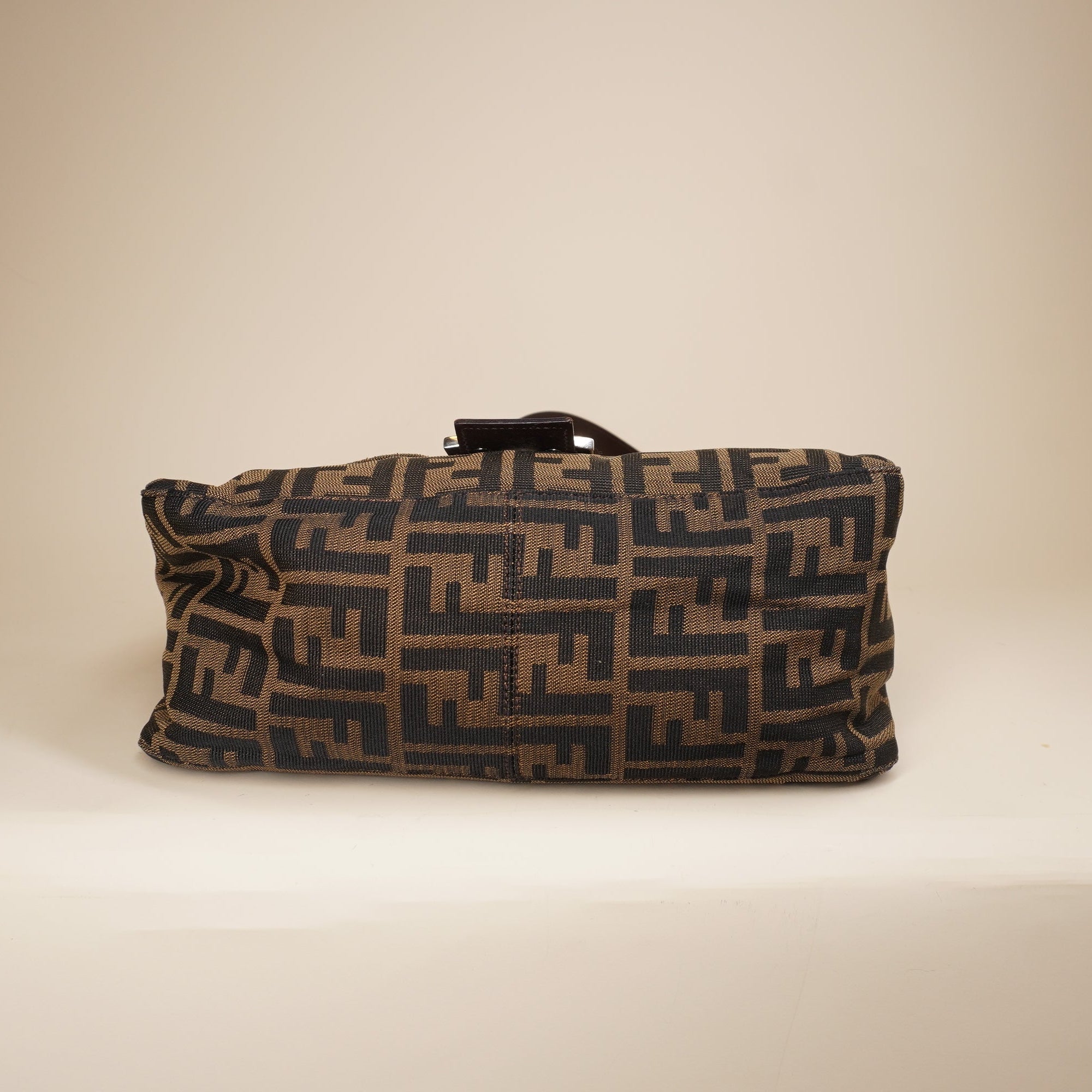 PRE-OWNED FF Zucca Mamma Baguette Shoulder Bag