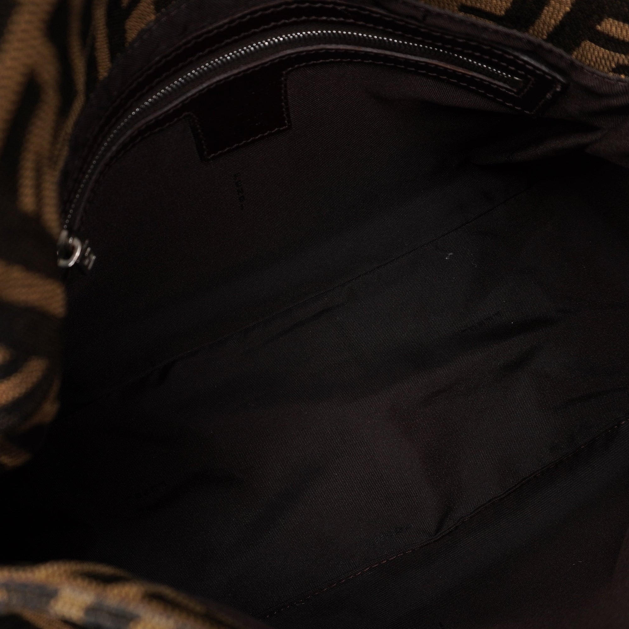 PRE-OWNED FF Zucca Mamma Baguette Shoulder Bag