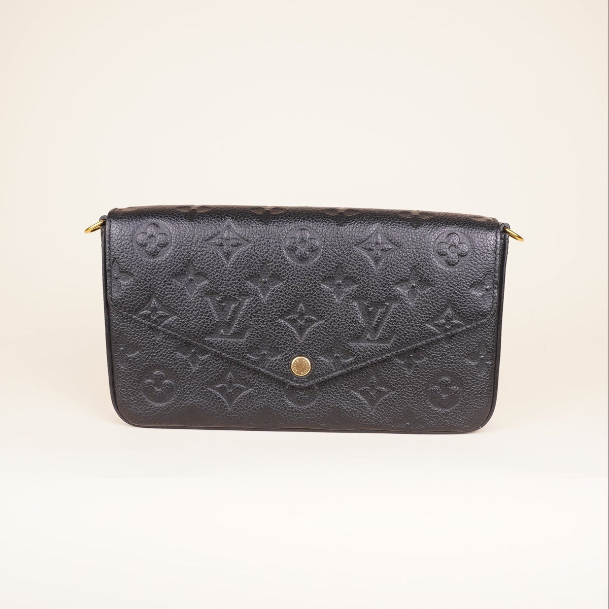 PRE-OWNED LV Monogram Empreinte Leather Felicie Pochette