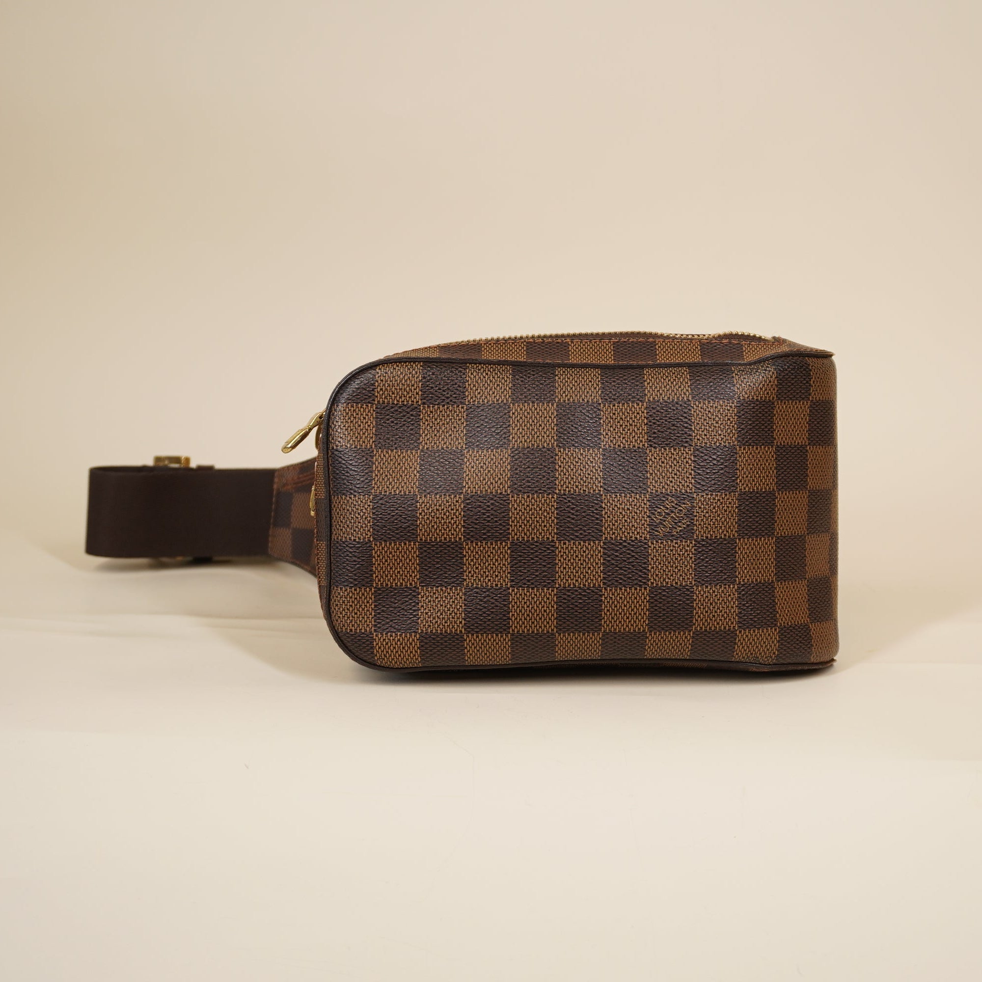 PRE-OWNED LV Damier Ebene Geronimos Crossbody Bag