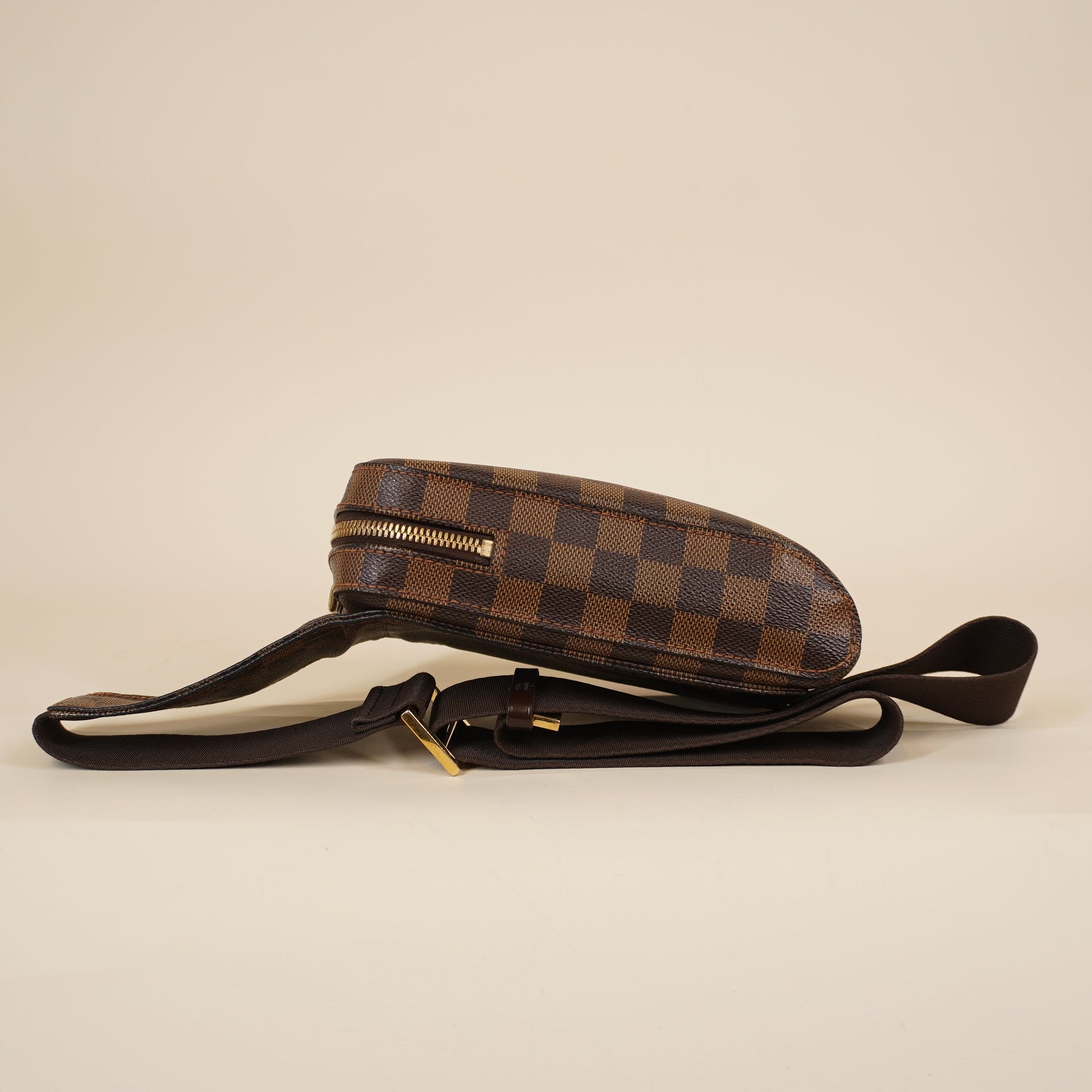 PRE-OWNED LV Damier Ebene Geronimos Crossbody Bag