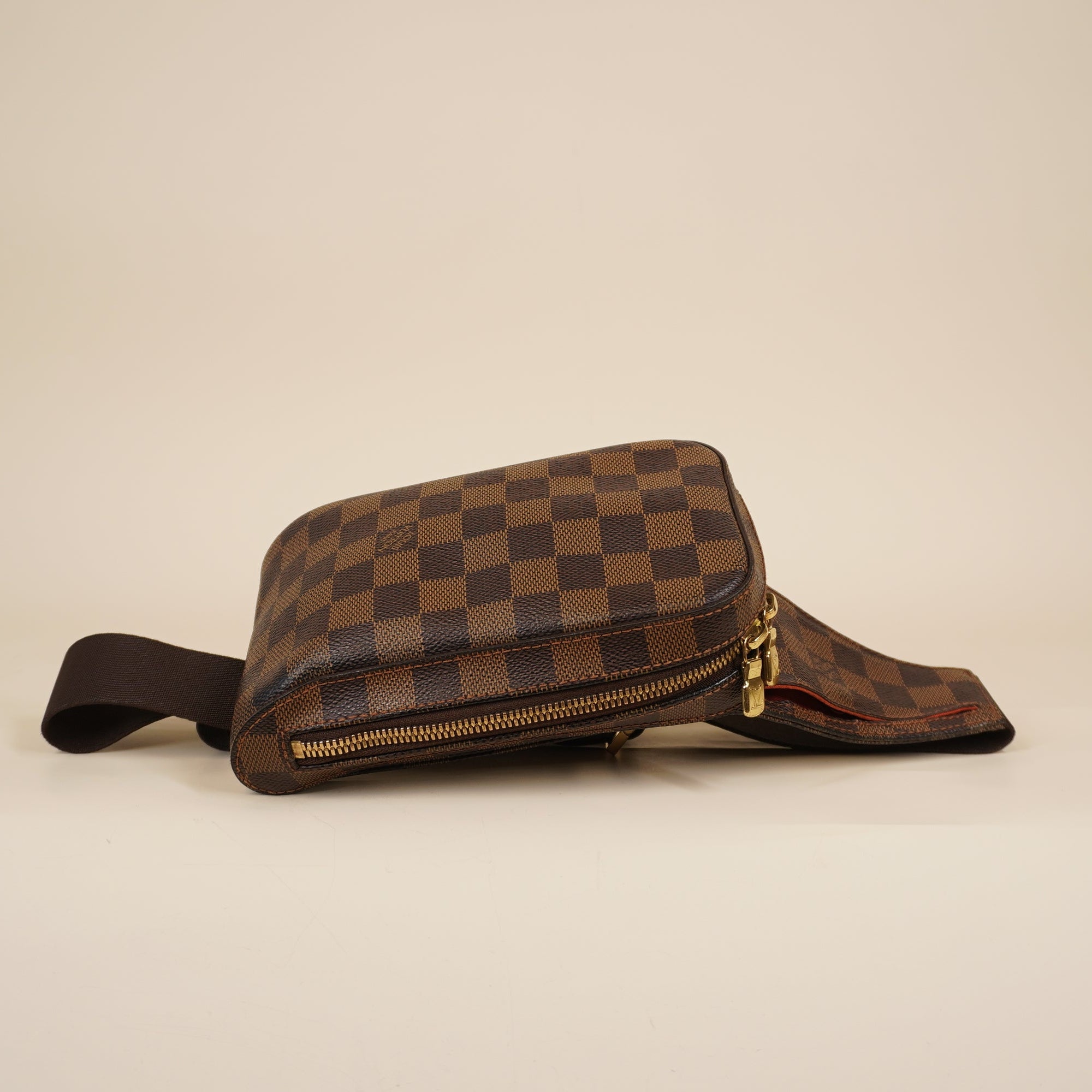 PRE-OWNED LV Damier Ebene Geronimos Crossbody Bag