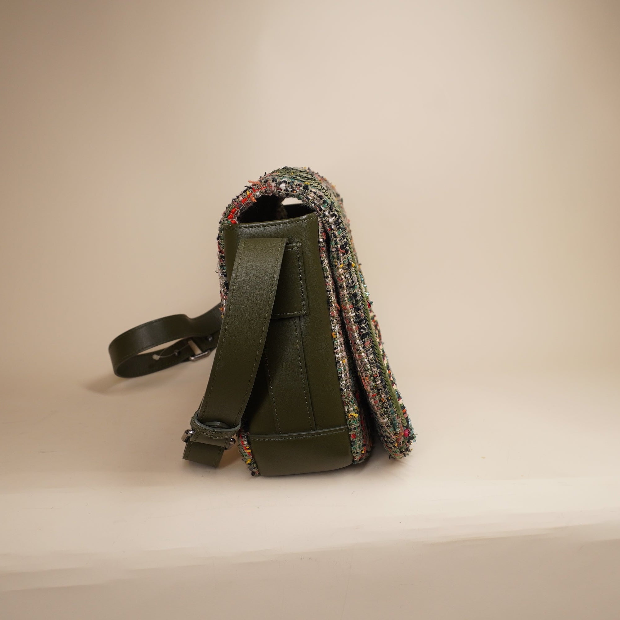 Paris-Cuba Havana Stroll Messenger Shoulder Bag