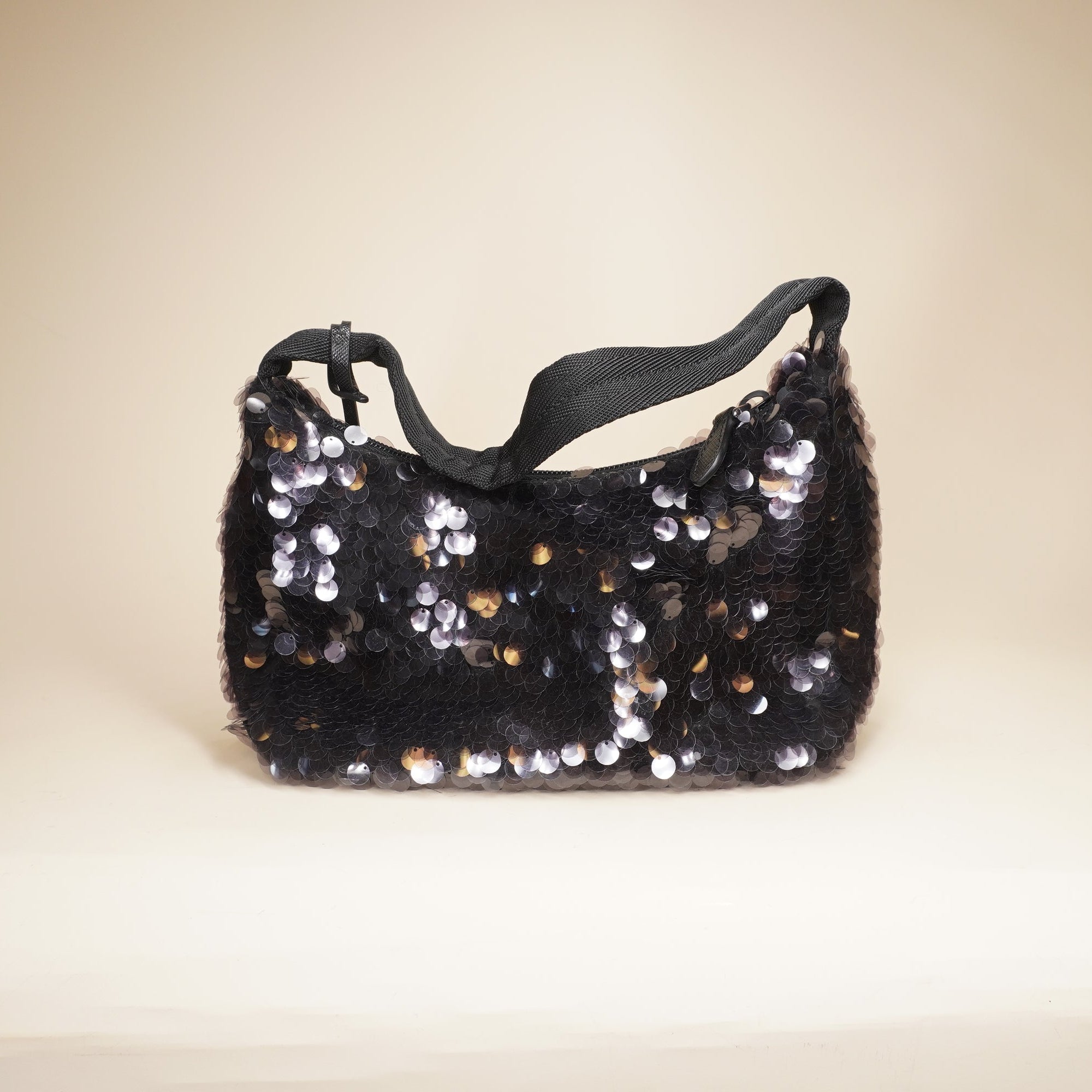 PRE-OWNED Sequin Re-Edition 2000 Shoulder Bag