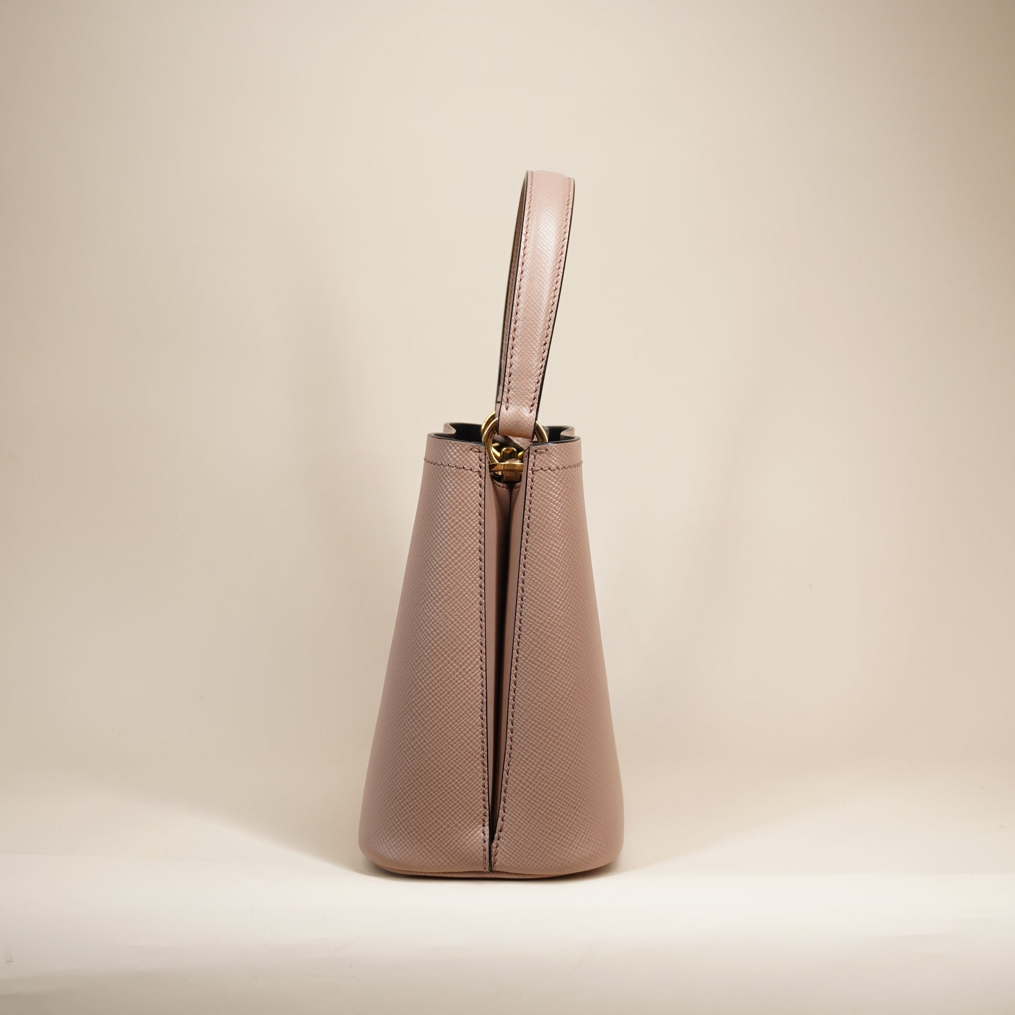 PRE-OWNED Small Panier Bucket Shoulder Bag