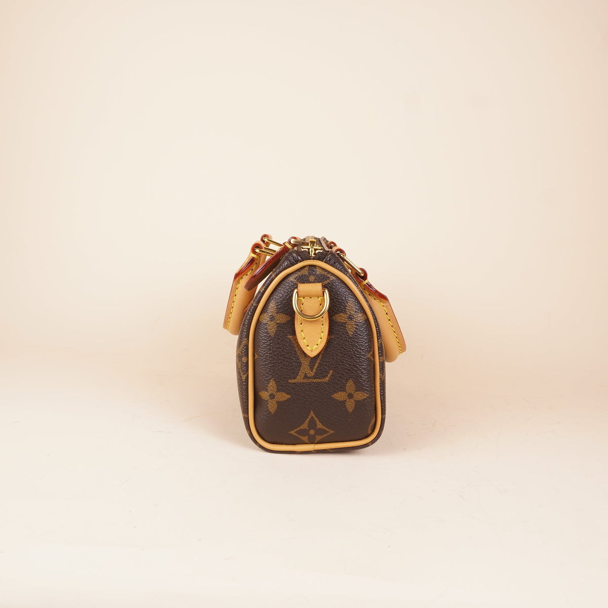 PRE-OWNED LV Monogram Vivienne Ice Skating Nano Speedy Bandouliere Pink