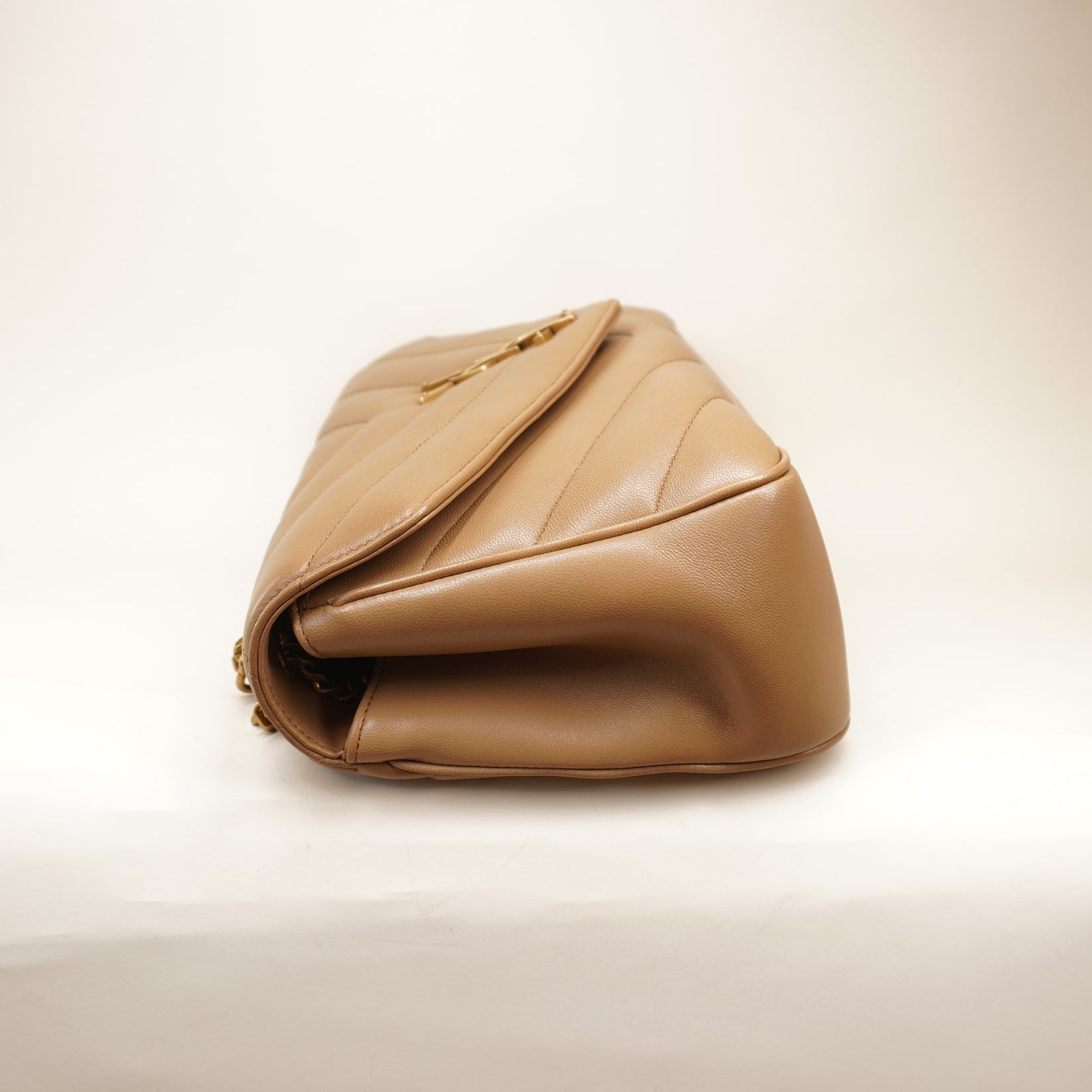 PRE-OWNED Loulou Medium in Matelasse Lambskin Shoulder Bag