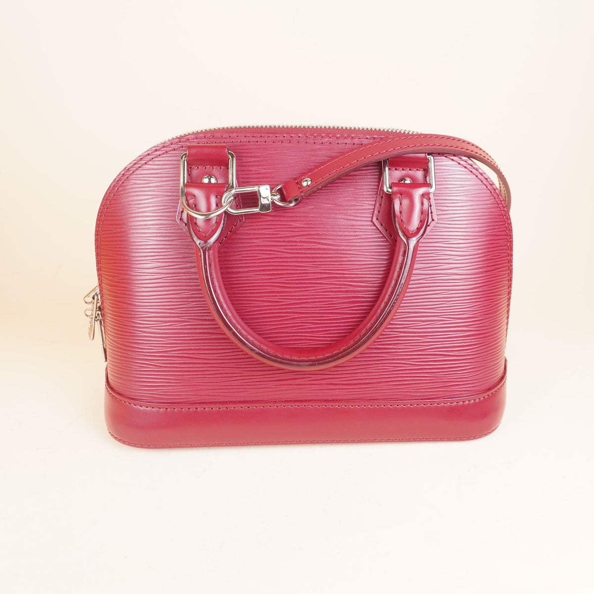 PRE-OWNED LV Alma BB Epi Leather Shoulder Bag