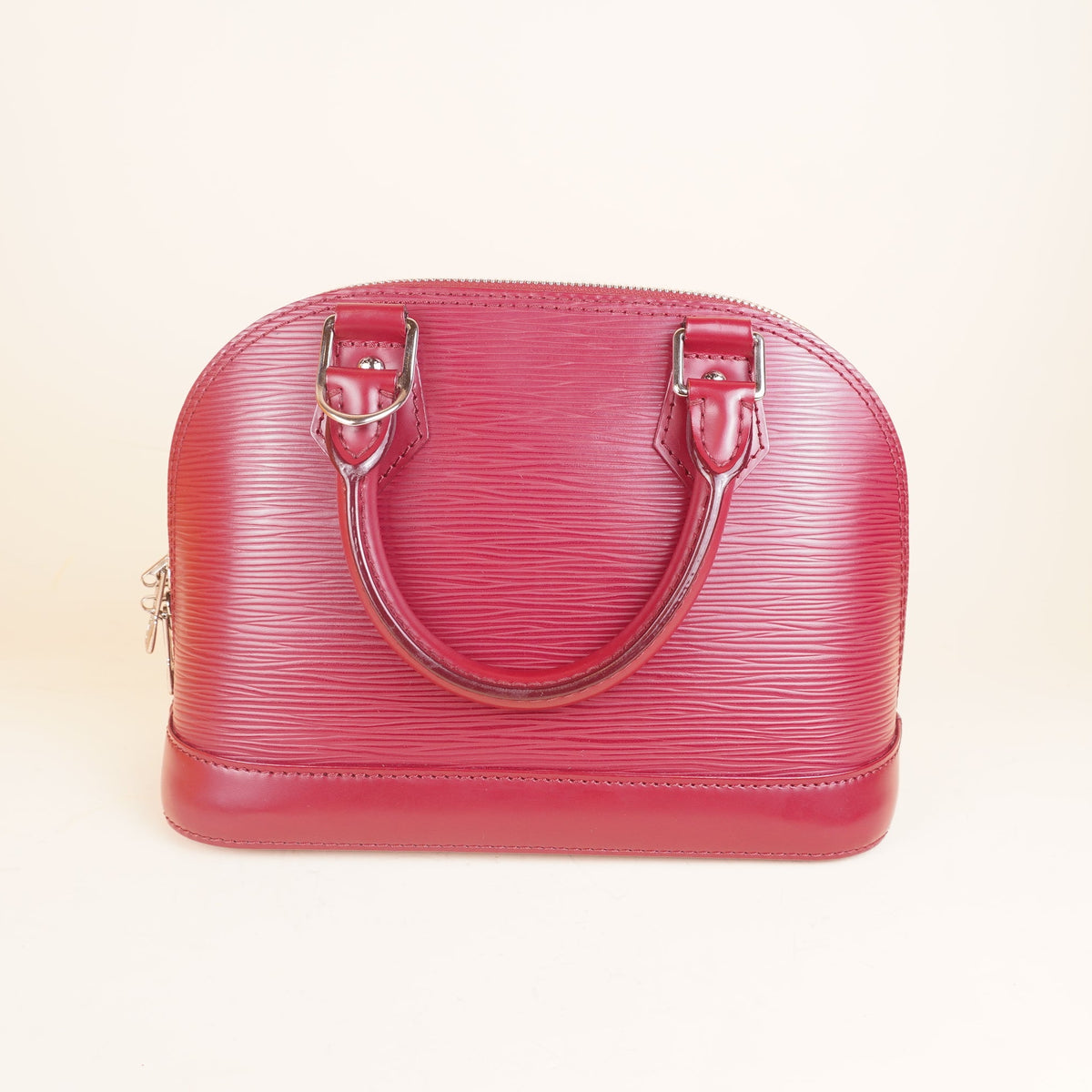 PRE-OWNED LV Alma BB Epi Leather Shoulder Bag