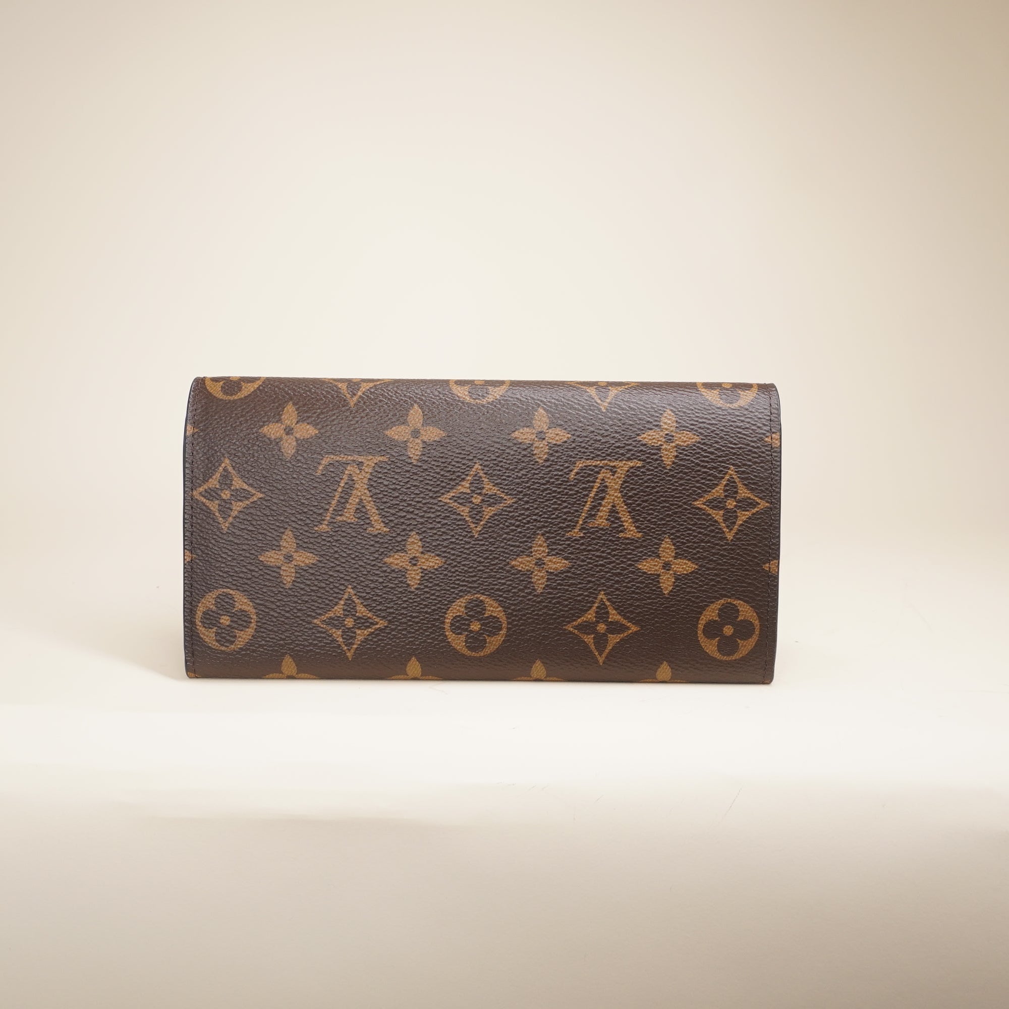 LV Emilie Monogram Coated Canvas Wallet
