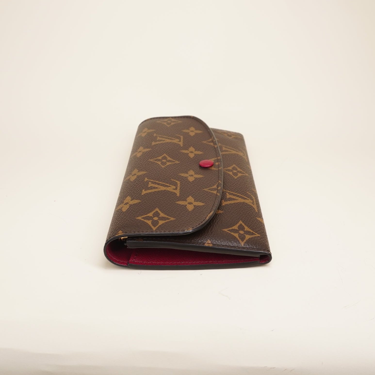 LV Emilie Monogram Coated Canvas Wallet