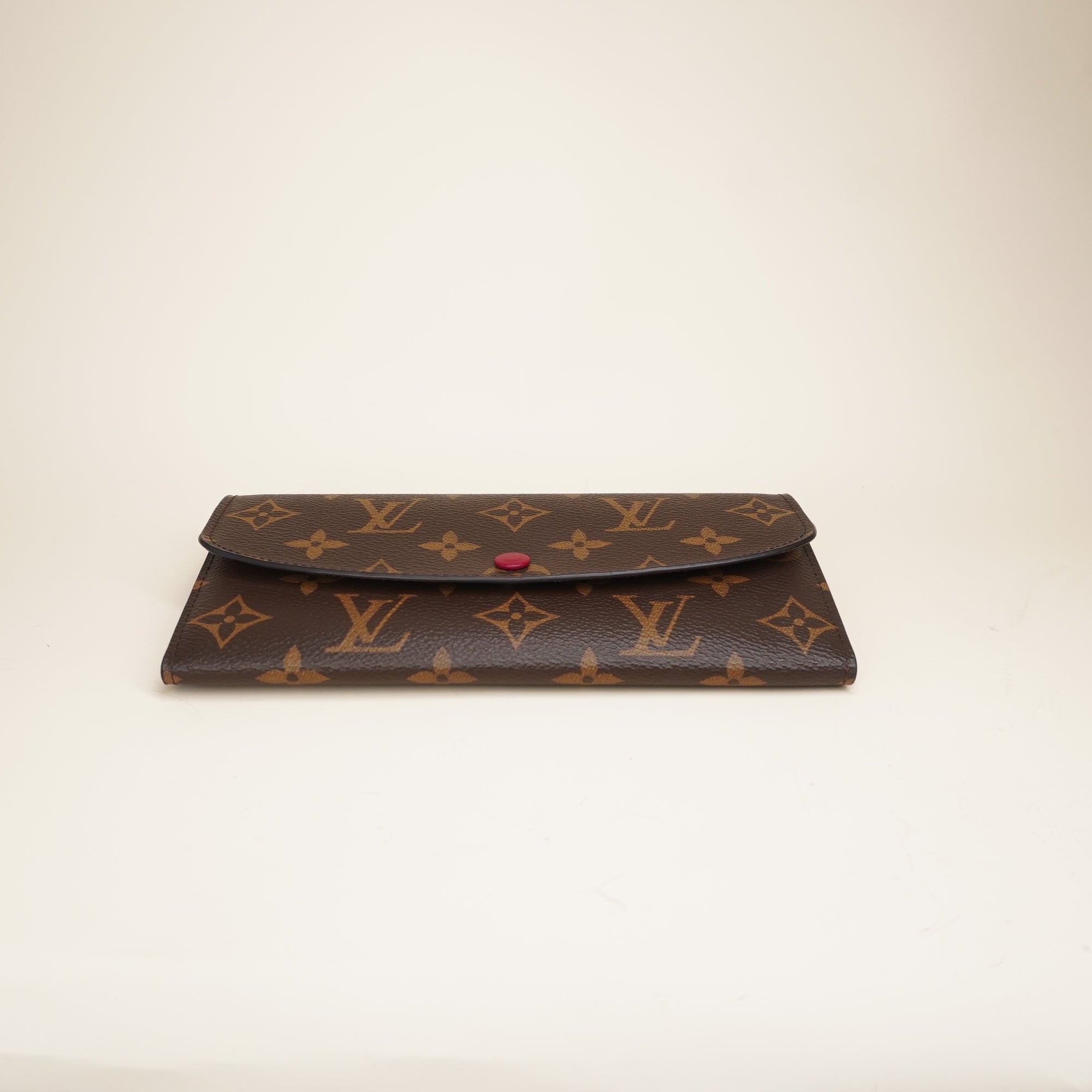 LV Emilie Monogram Coated Canvas Wallet